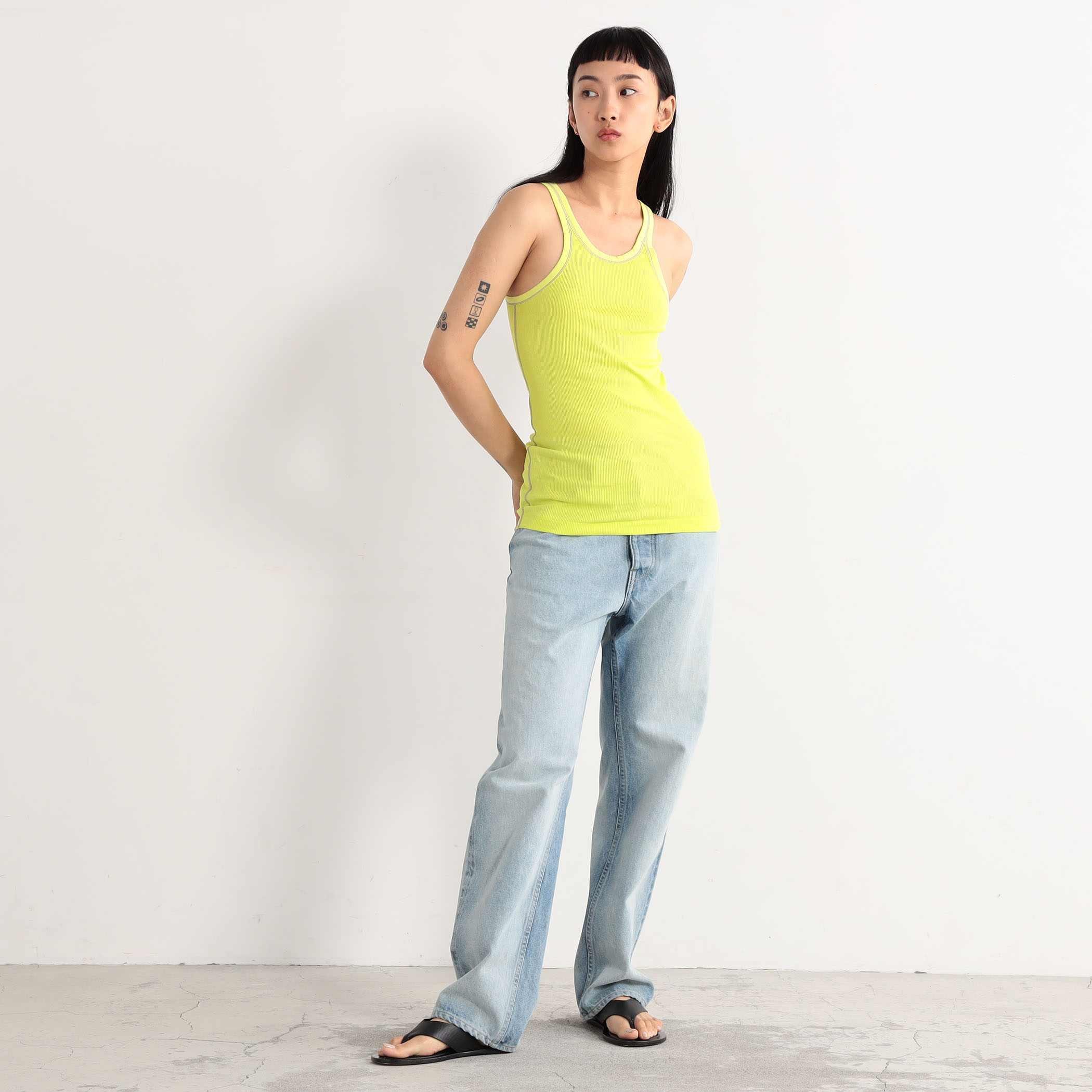 別注】OVERNEATH×SUPER A MARKET タンクトップ