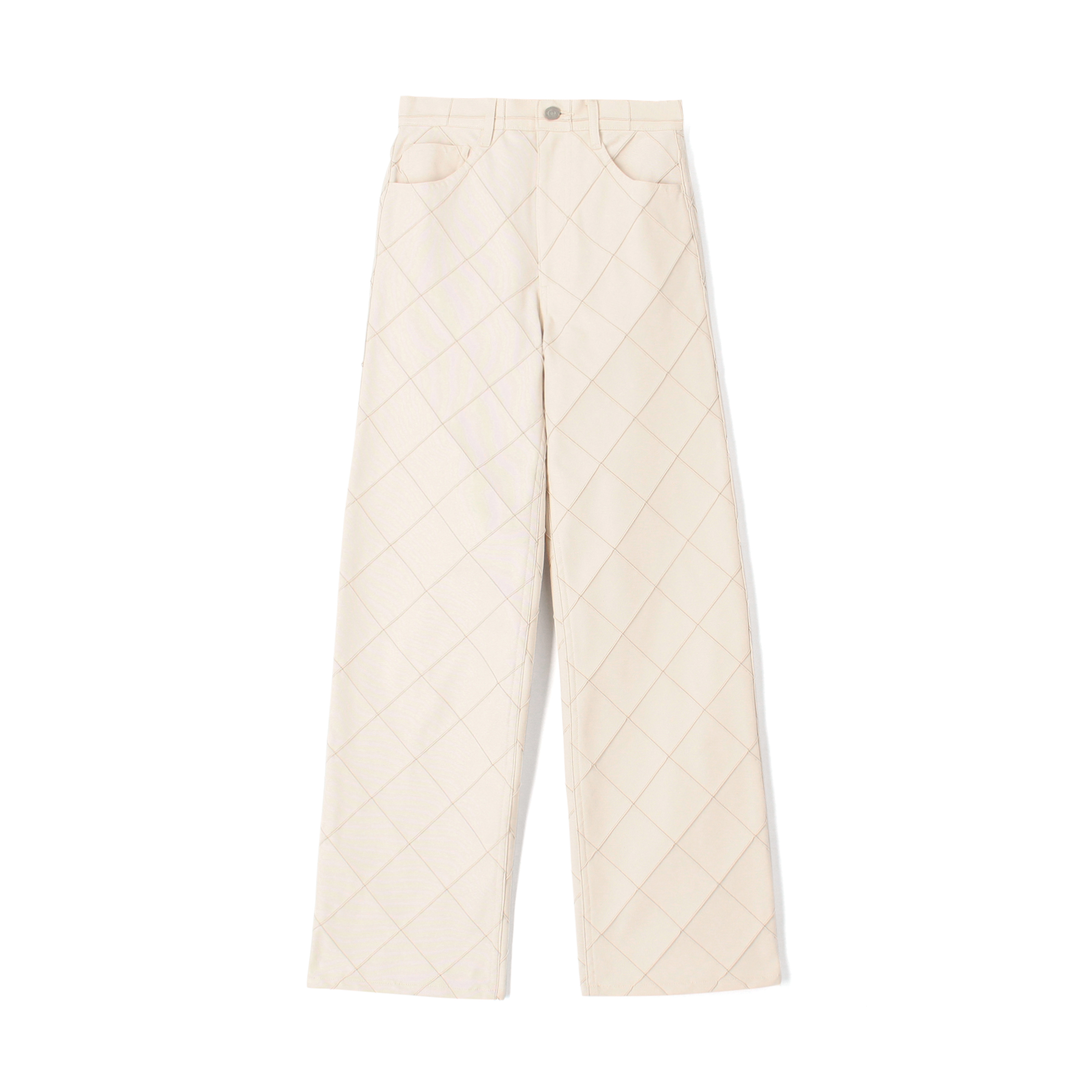 FUMIKA UCHIDA Plaid Pintuck Bias Wide Pants｜トゥモローランド 公式通販