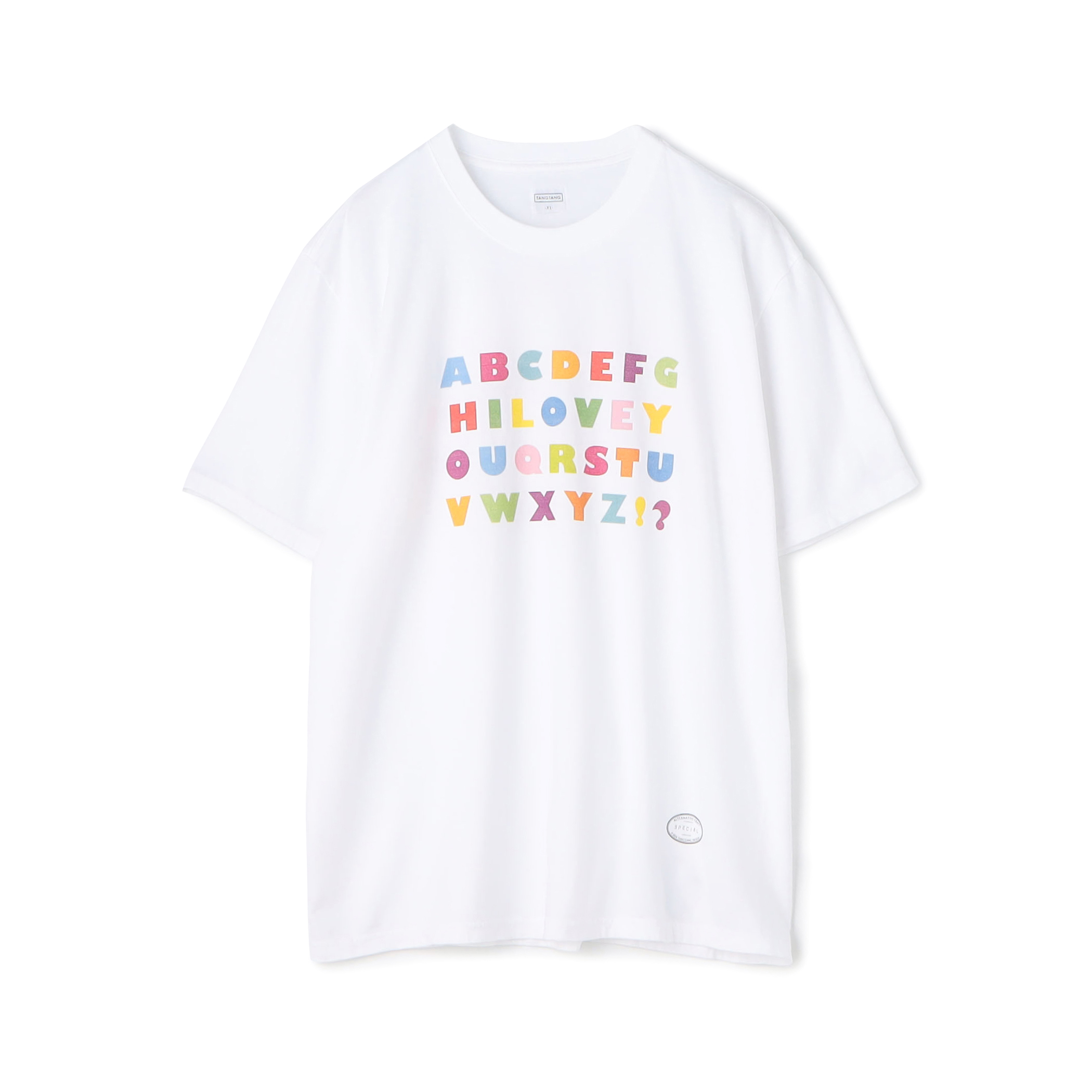 ■TANG TANG COLORS LOVE プリントTシャツ