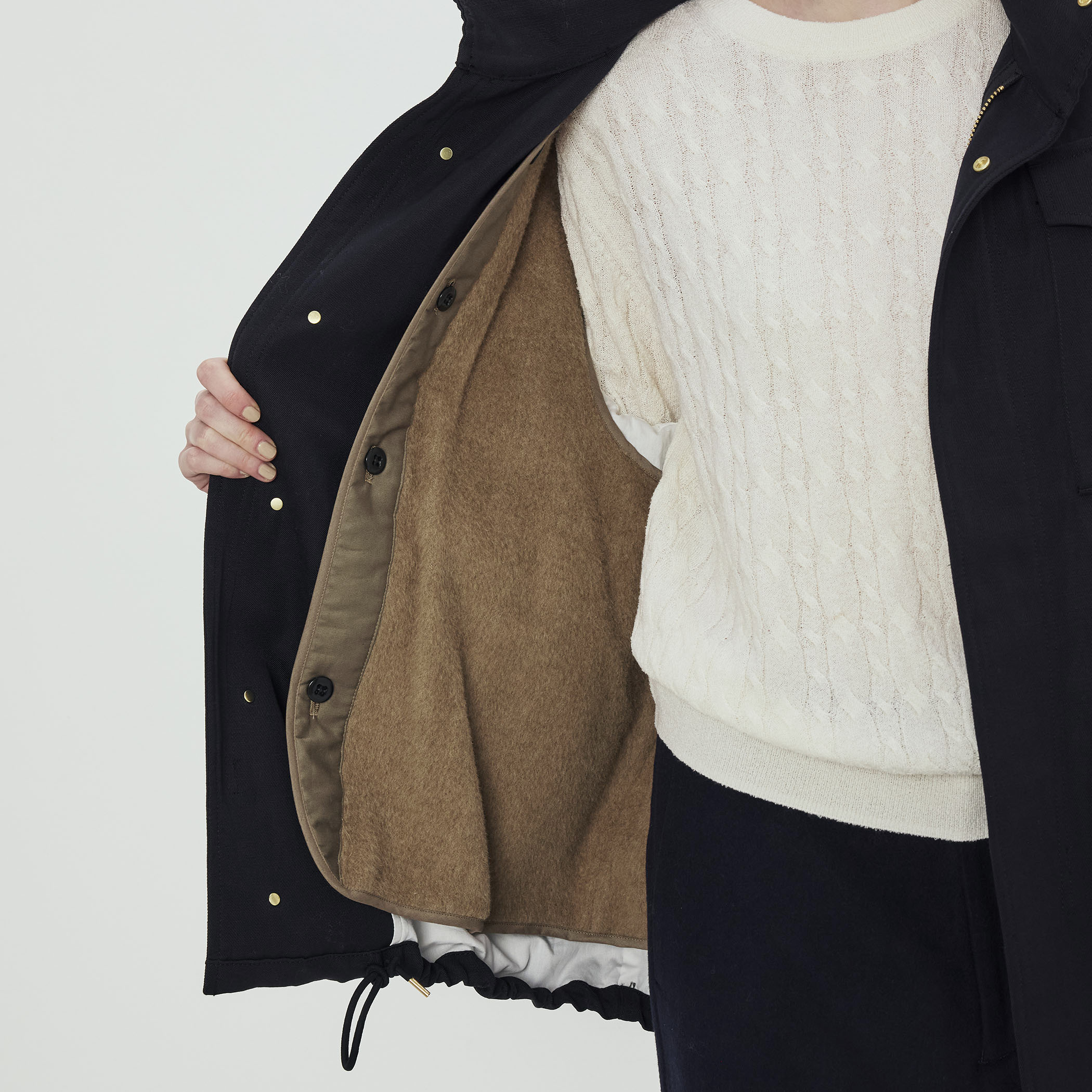 ウールリネンツイル M65ブルゾン｜トゥモローランド 公式通販