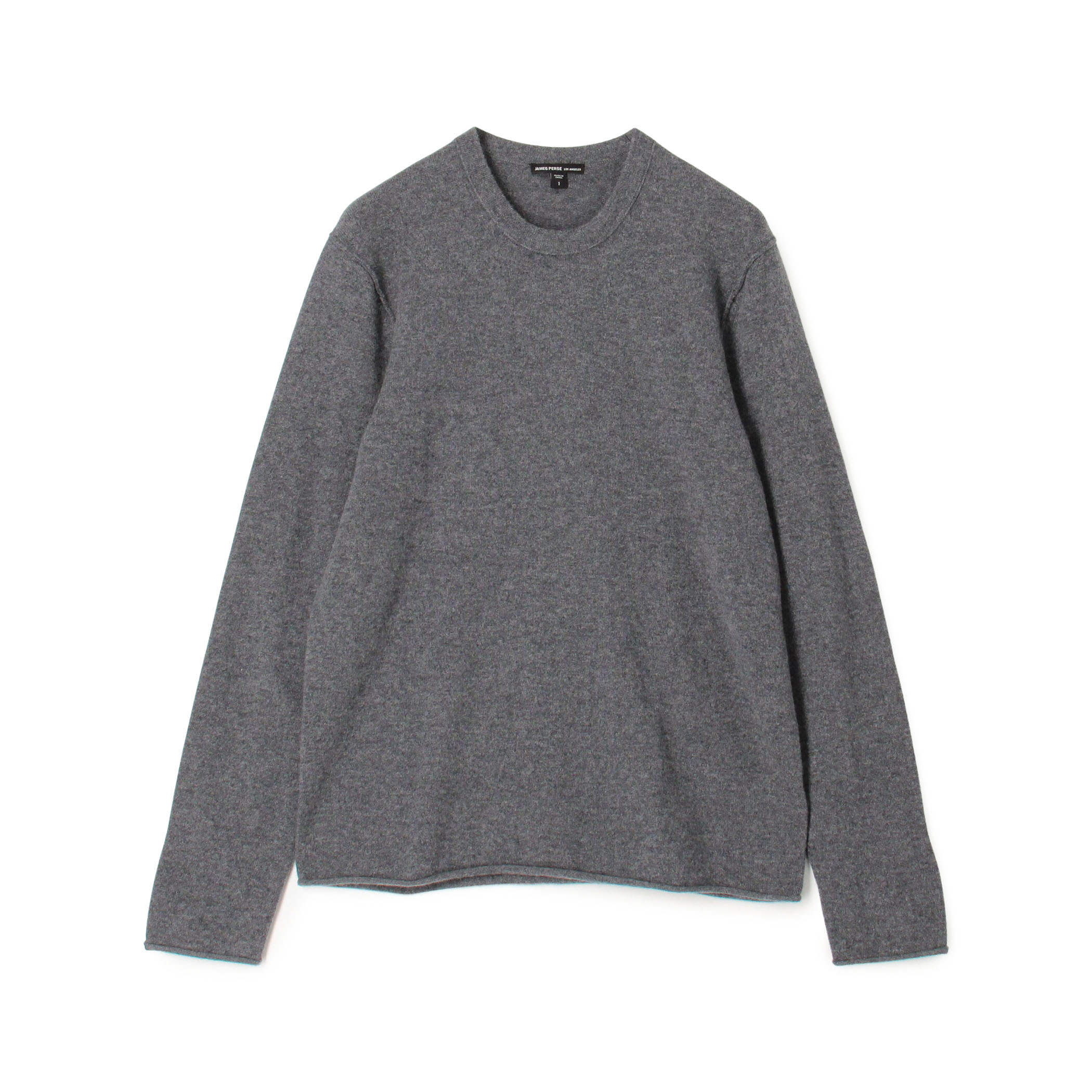 リサイクルカシミヤグラフィック クルーネックプルオーバー MRBC3426GM