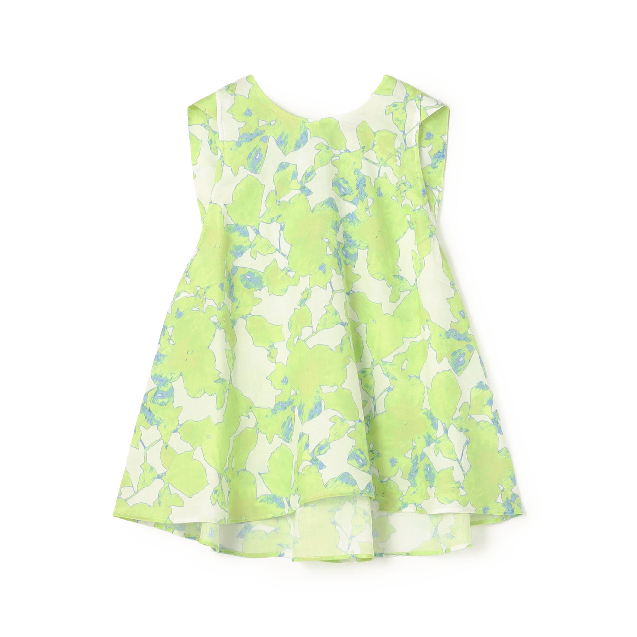 WRITEWELL Prism-mineral ノースリーブ プルオーバーブラウス