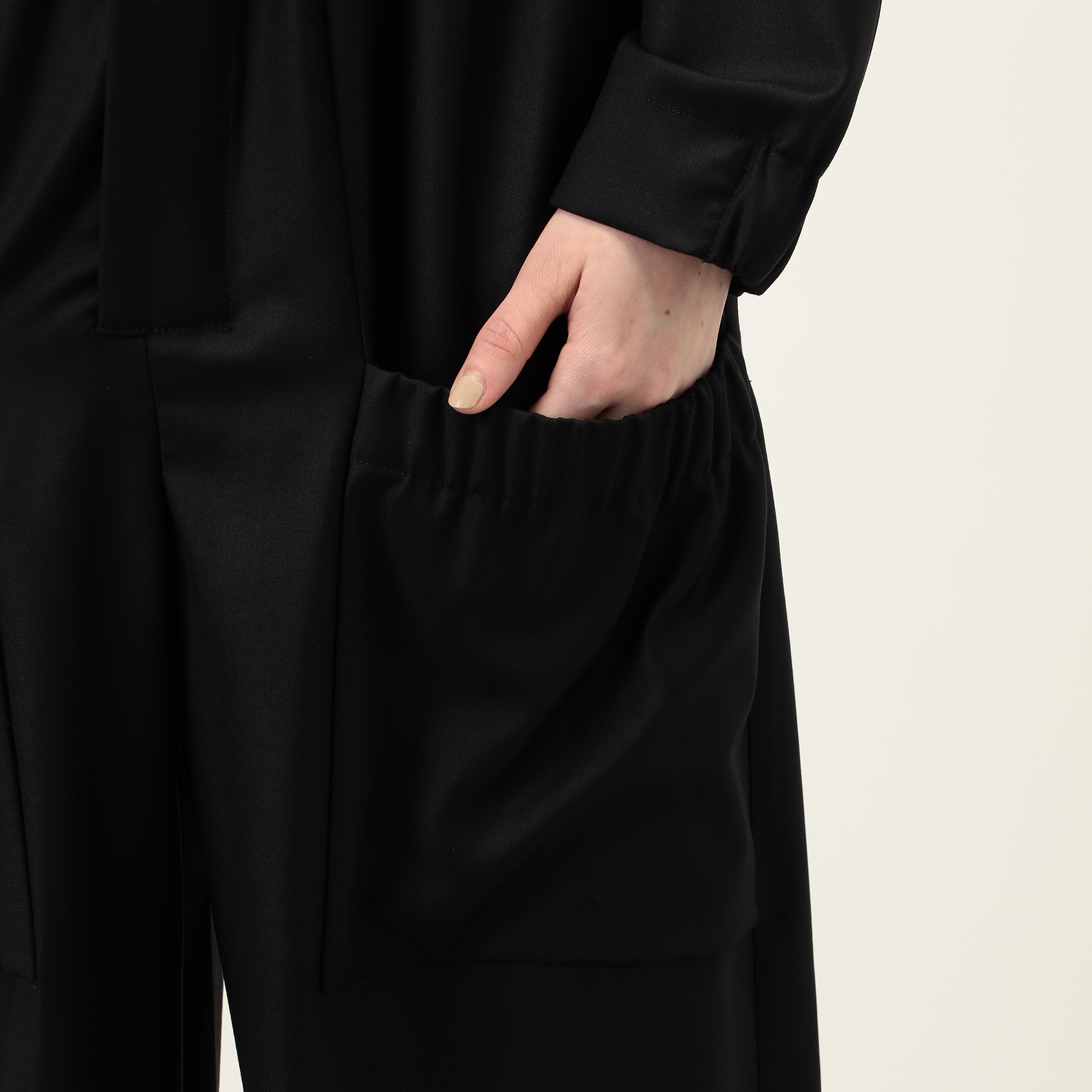 GABRIELA COLL GARMENTS LORO PIANA FINE WOOL ジャンプスーツ 