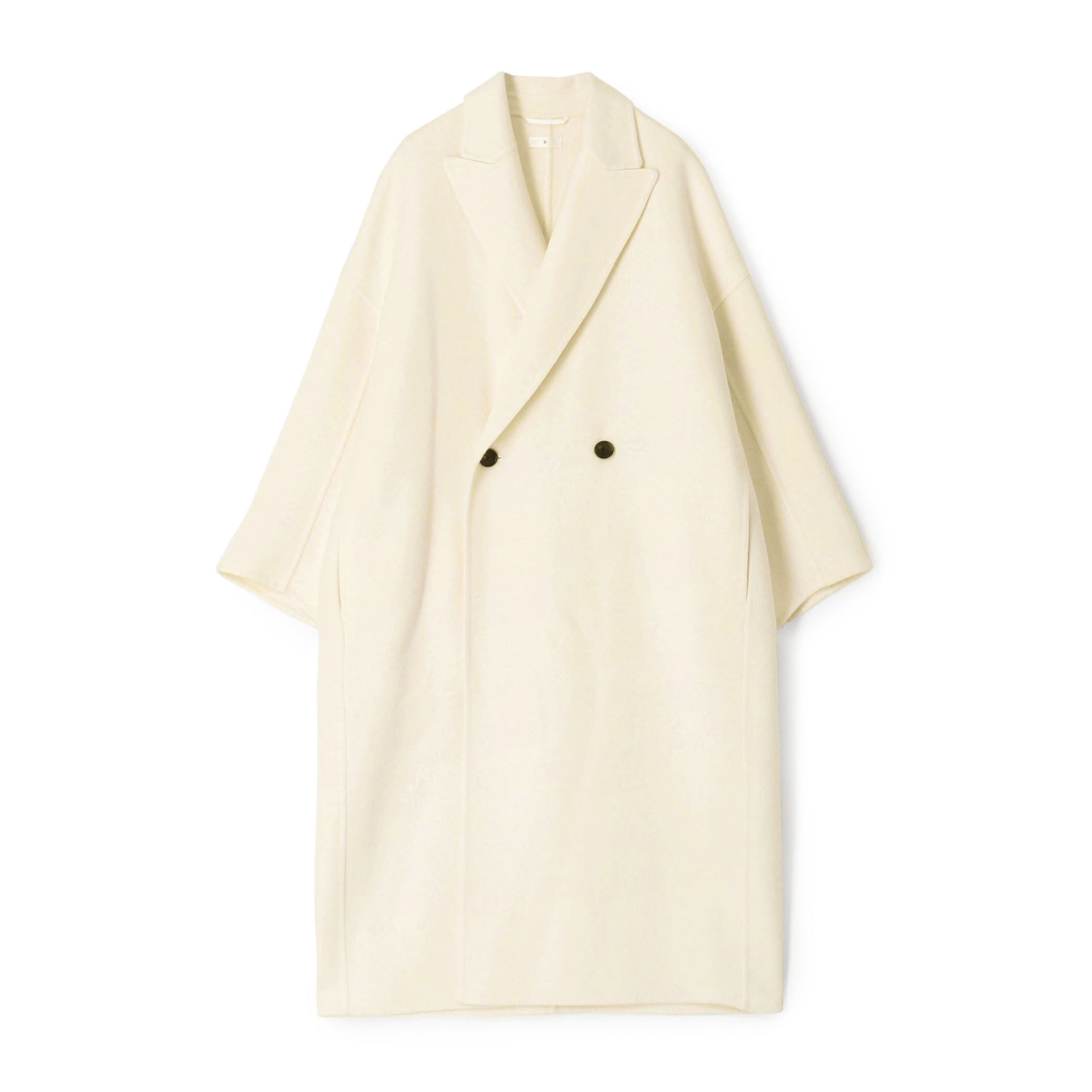 ウールカシミヤダブルフェイス ロングコート