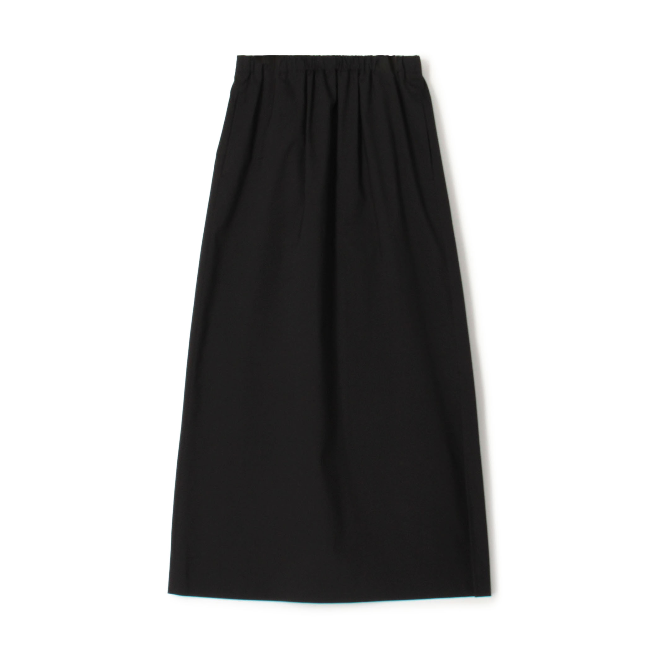 CABaN シルクネップストレッチ ロングスカート