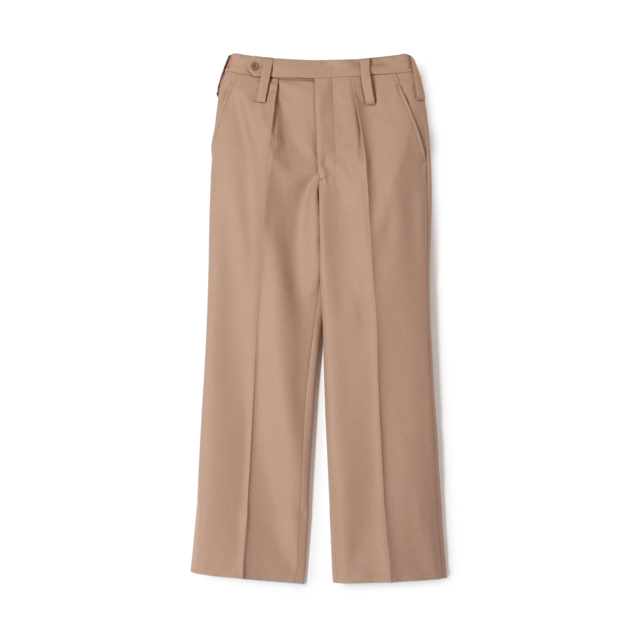 Tangent Patt TAN25° British Barrack Trousers ウール 1プリーツ ストレートパンツ