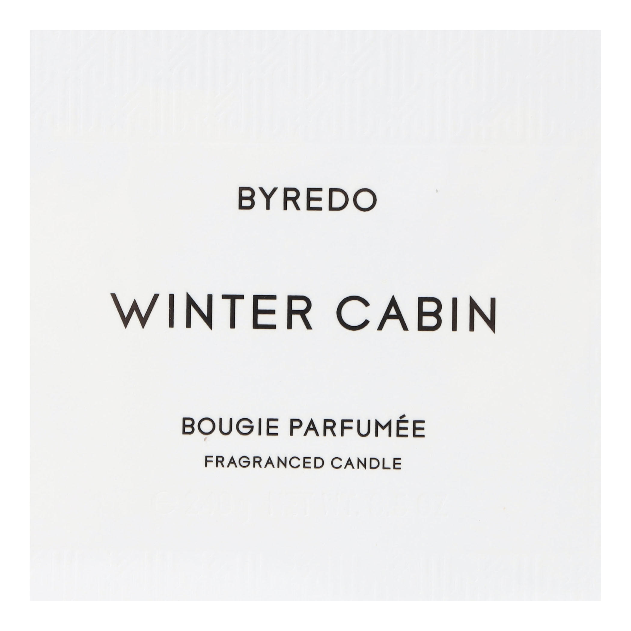 BYREDO 2025 Holidayフレグランスキャンドル 240g｜トゥモローランド