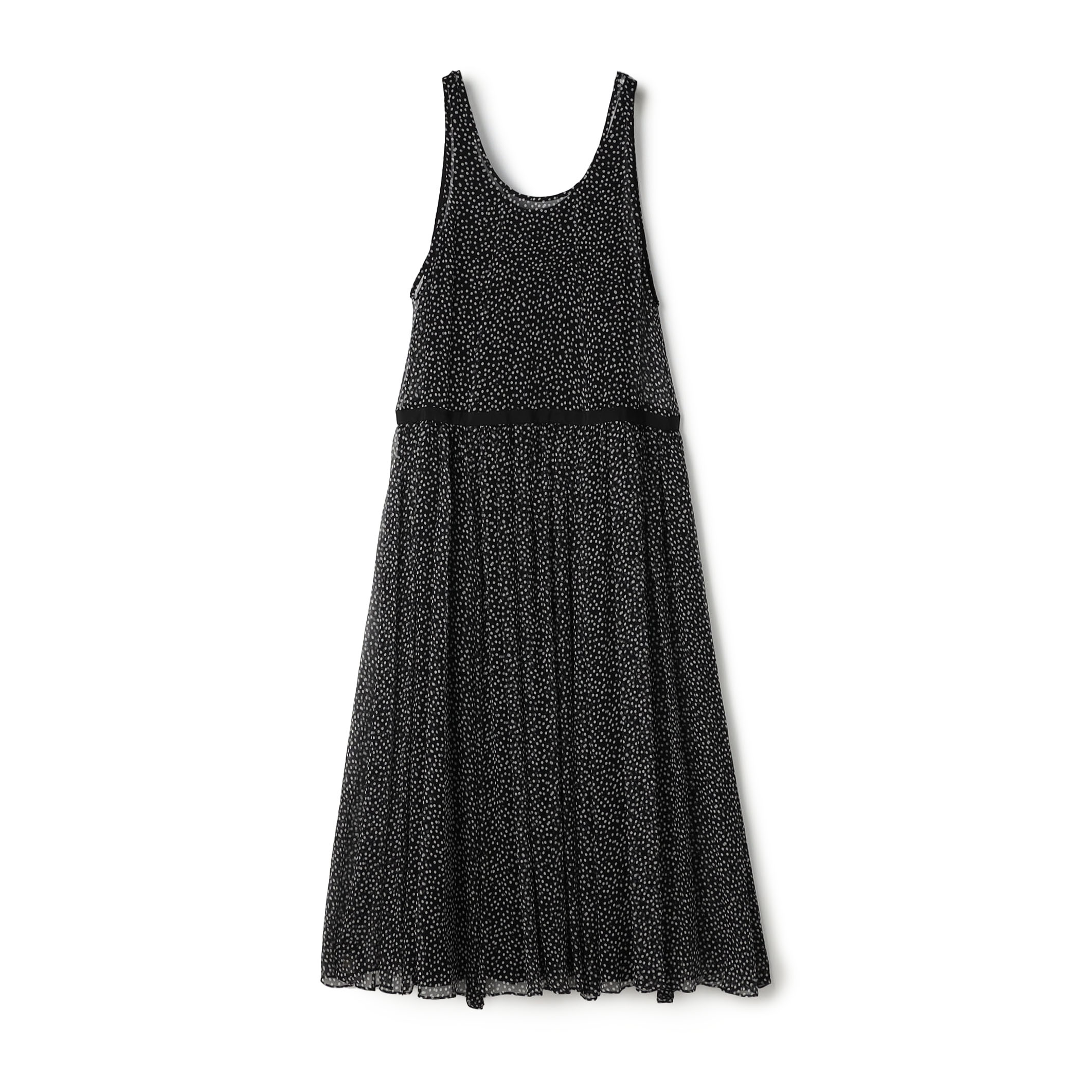 シルク楊柳 ロングワンピース