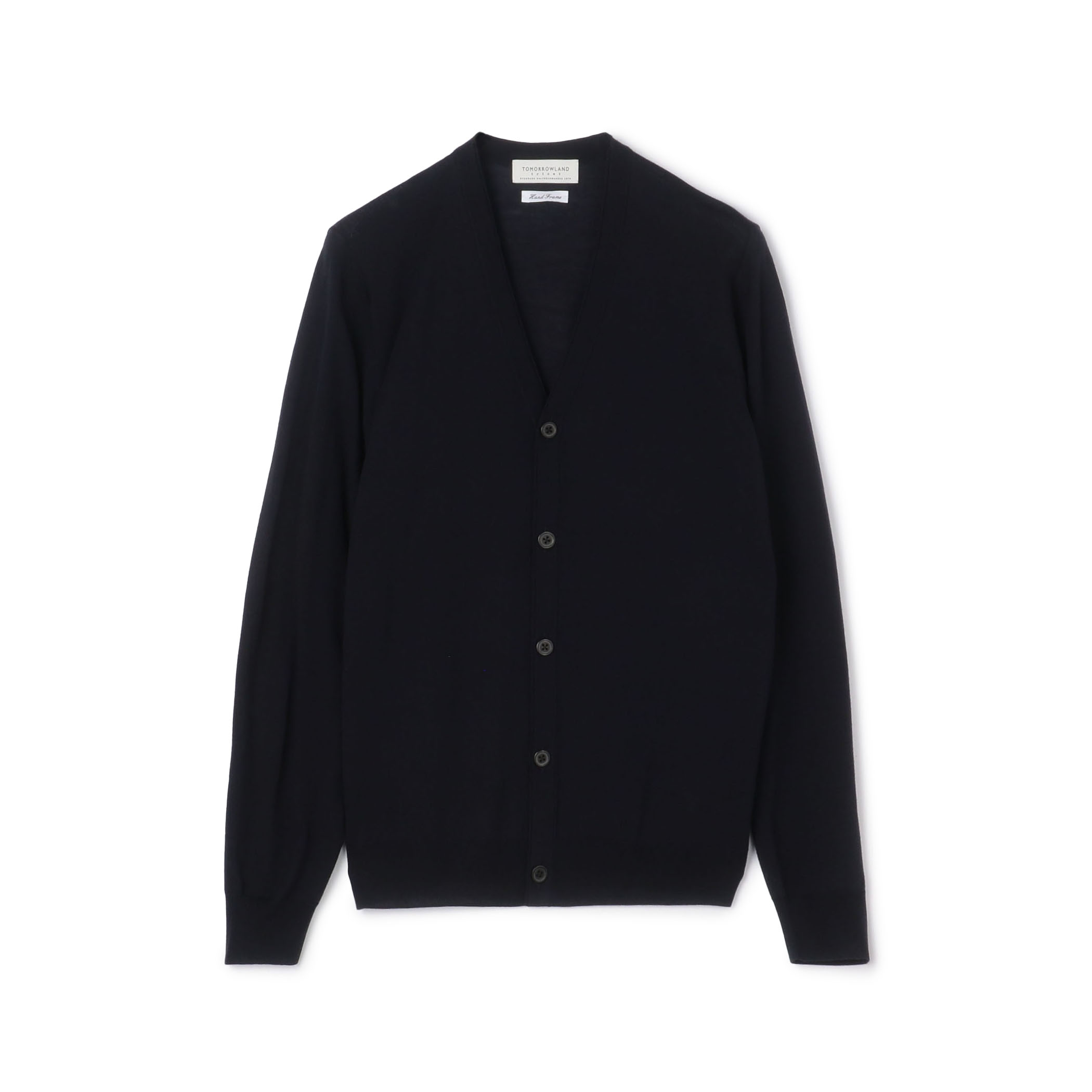 TOMORROWLAND tricot スーパーファインメリノウール Vネックカーディガン S-WOOL