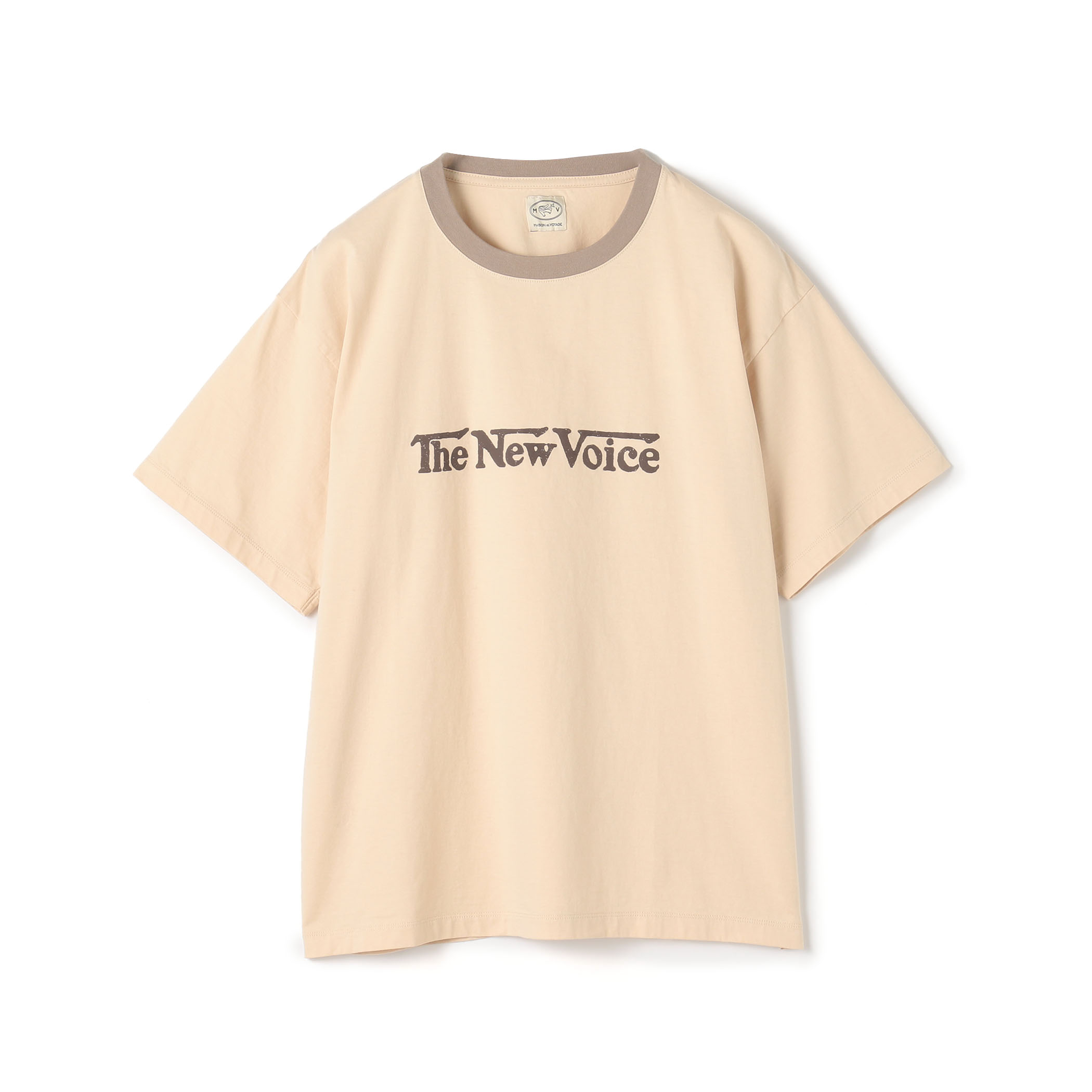 MAISON et VOYAGE コットン プリントTシャツ