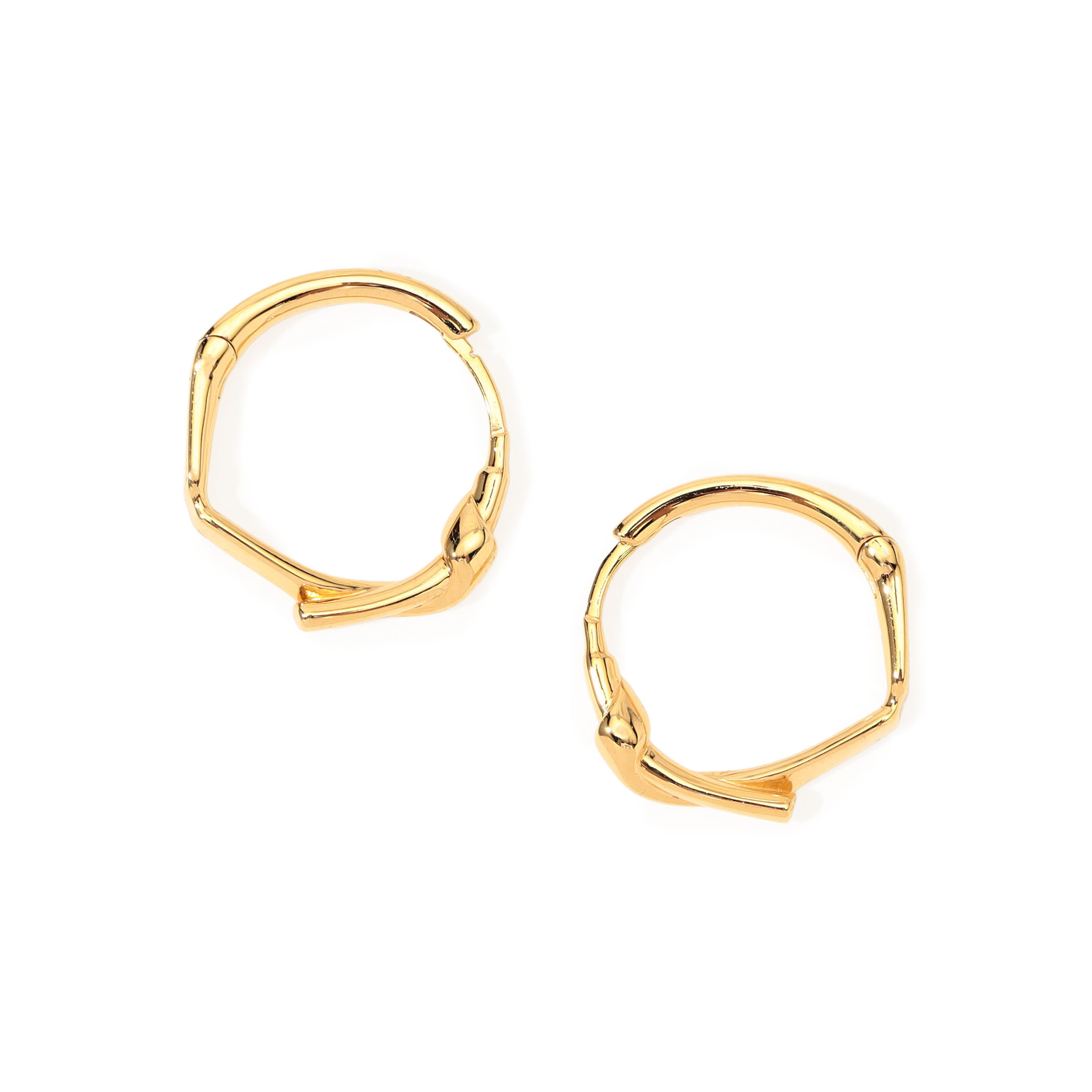 avgvst Grass Hoops Gold ピアス