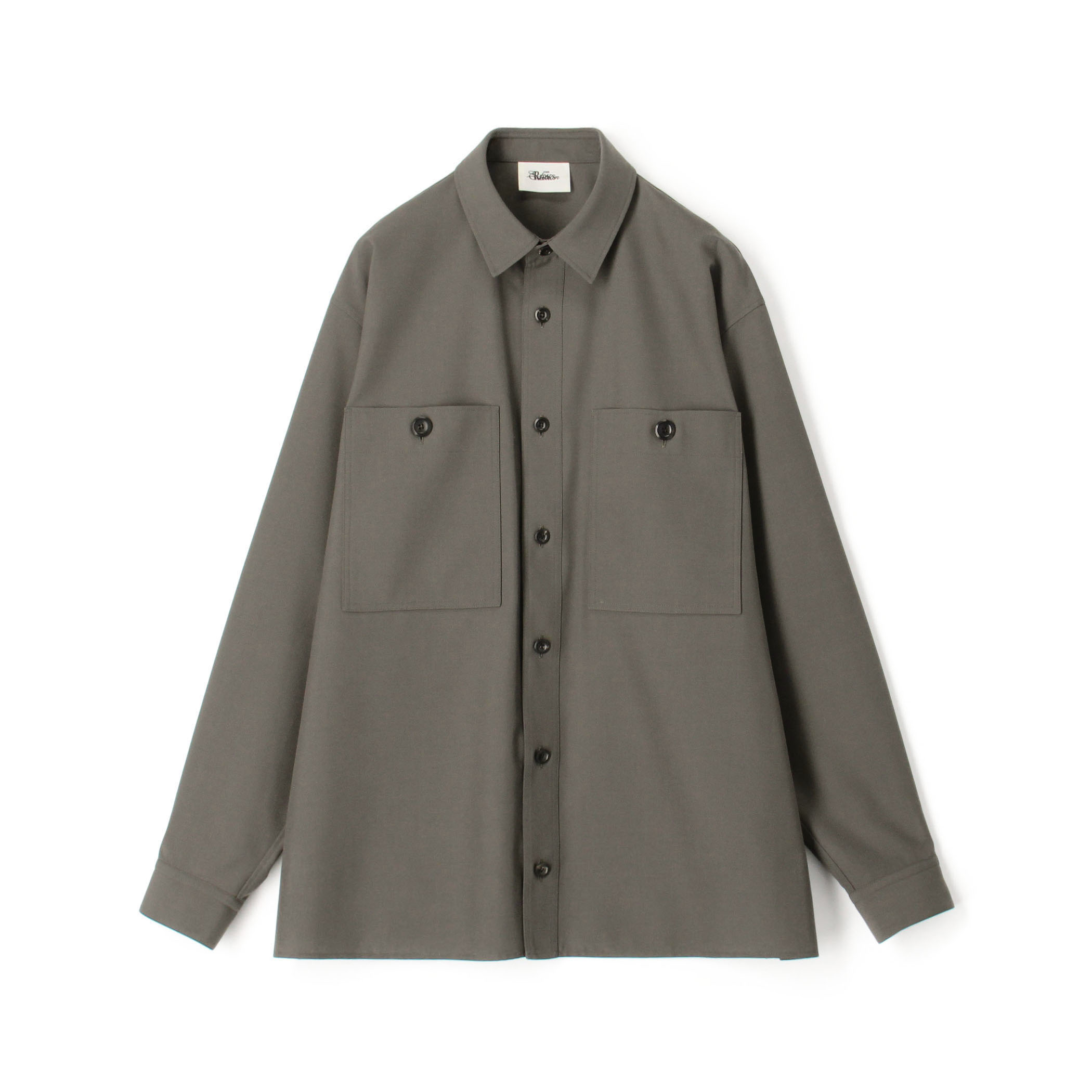 Edition×THE RERACS Collaboration Label US POCKET SHIRTS