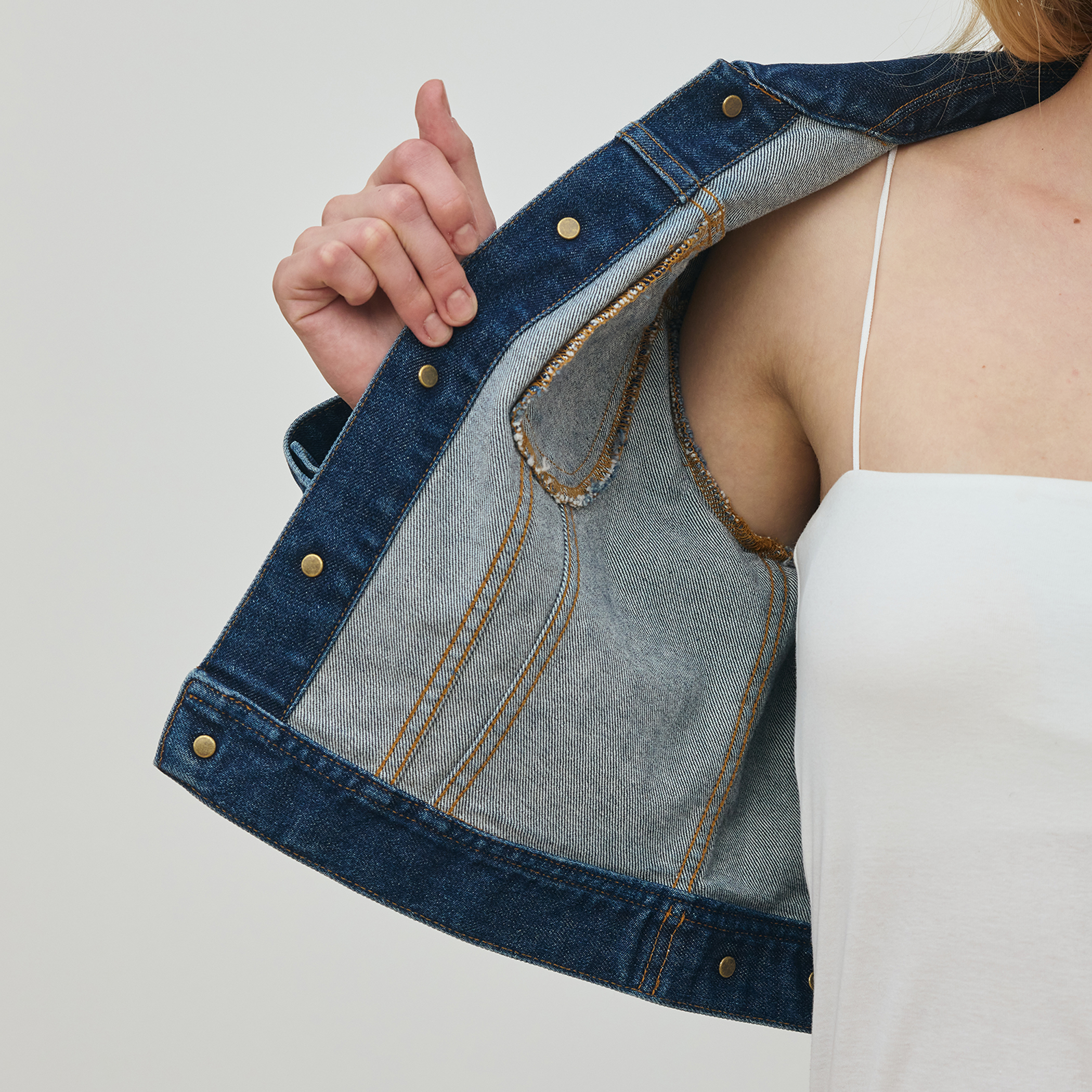 コンパクトストレッチデニム ジャケット｜トゥモローランド 公式通販