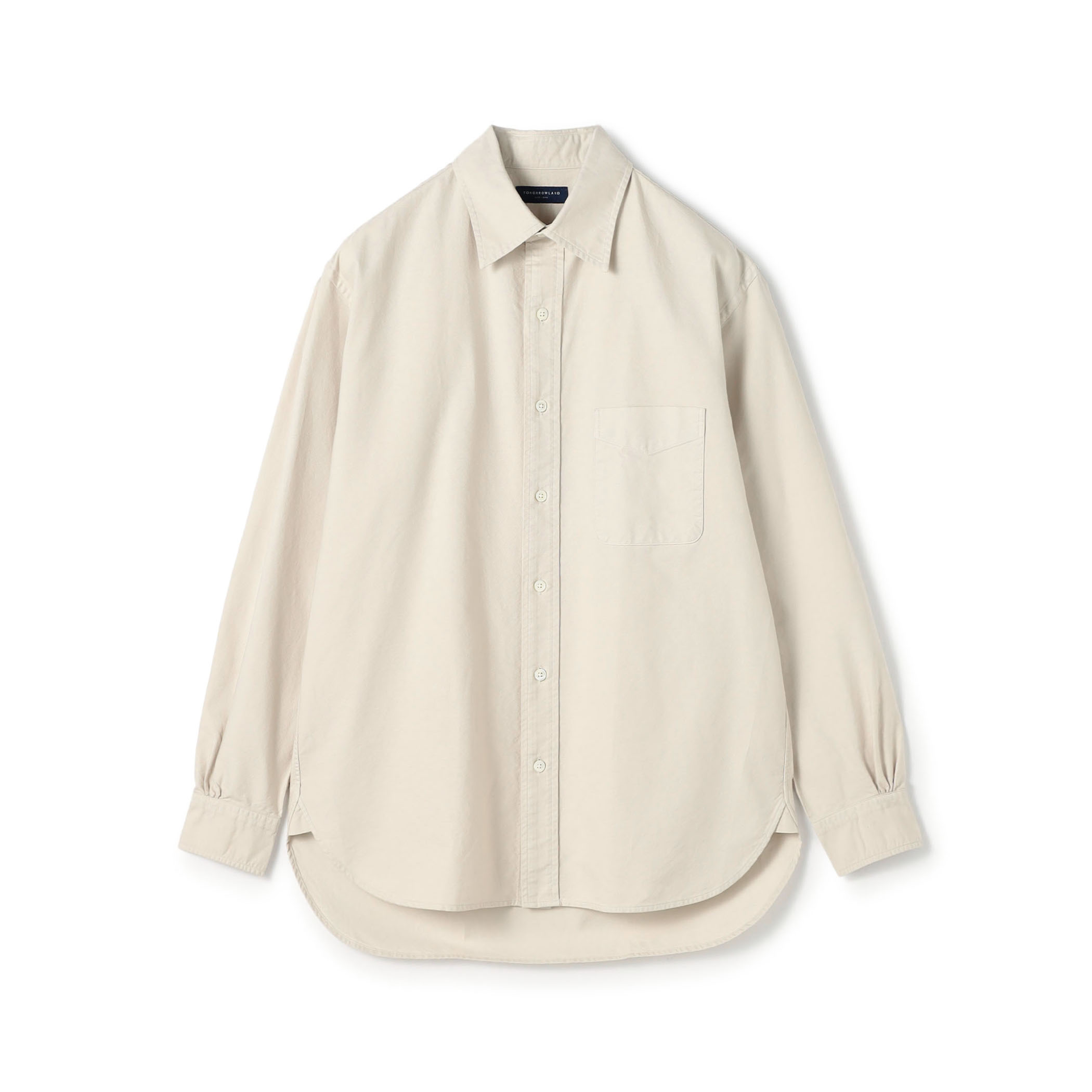 コットンオックスフォード ロングスリーブシャツ