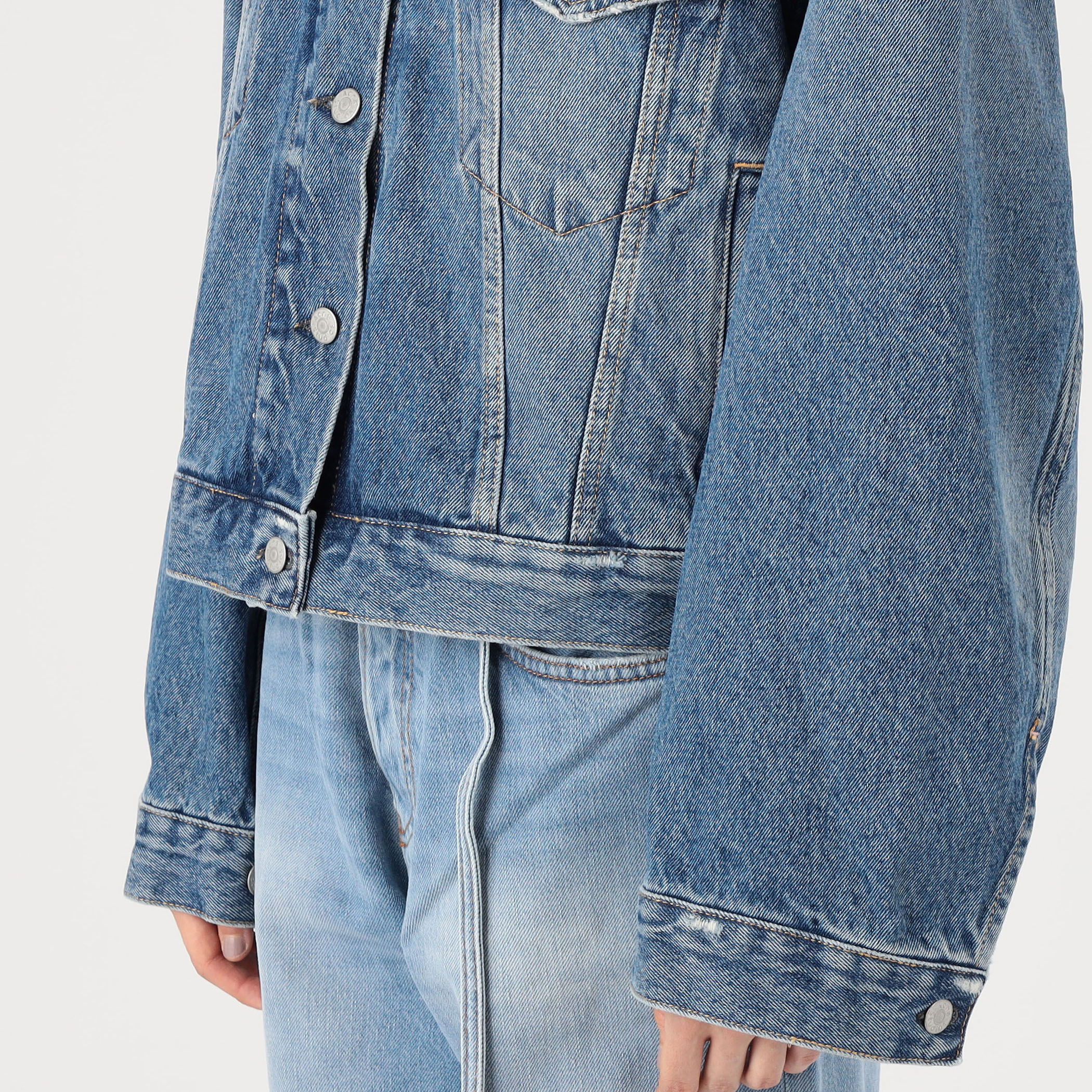 Acne Studios デニム ジャケット C90077 コットン オーバー
