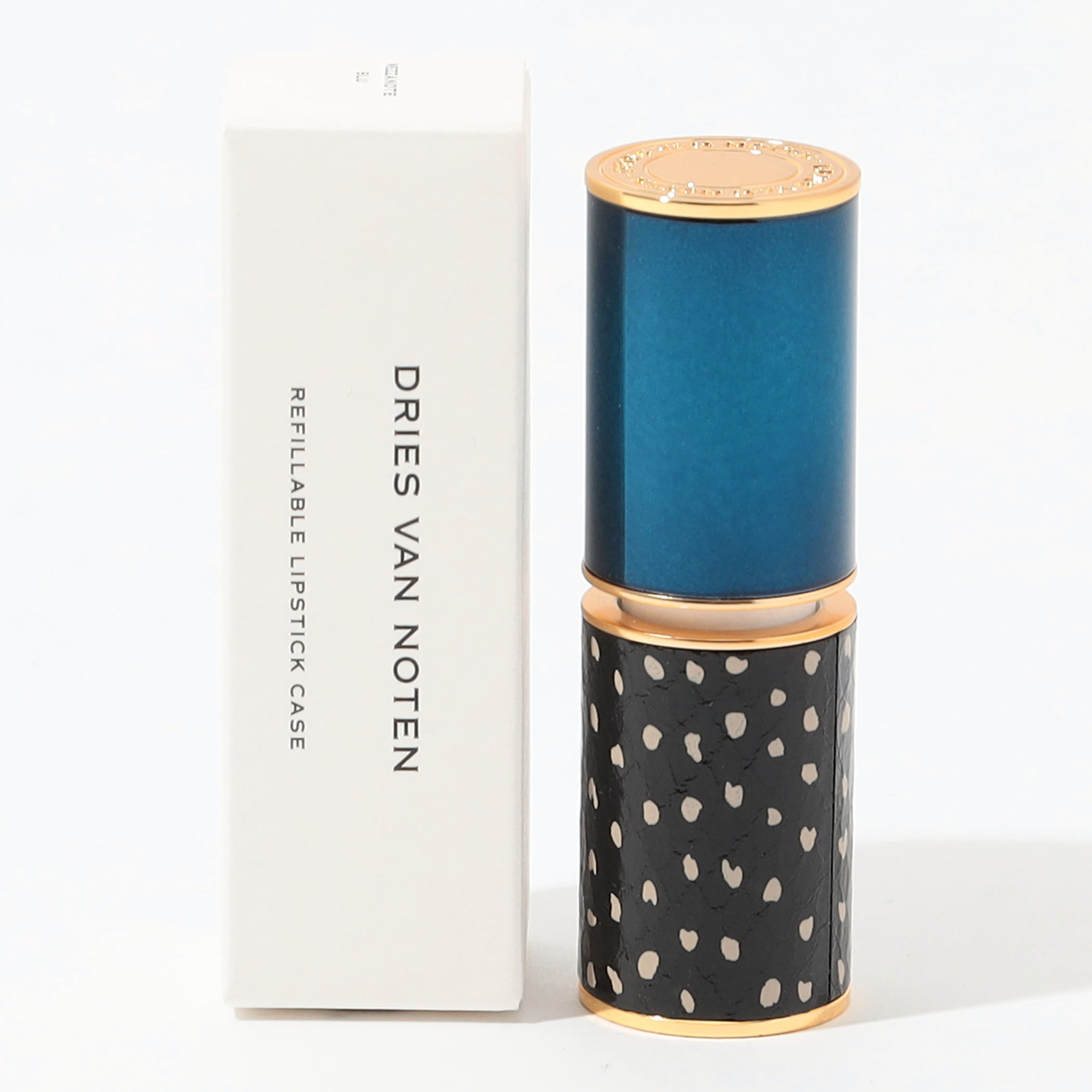 Dries Van Noten Beauty メザノッティ ブルー リップスティック ケース
