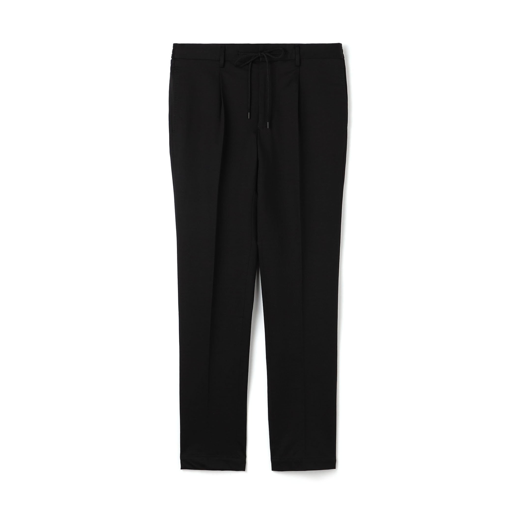 コットンポリエステル ストレッチツイルジャージー 1プリーツイージースラックス