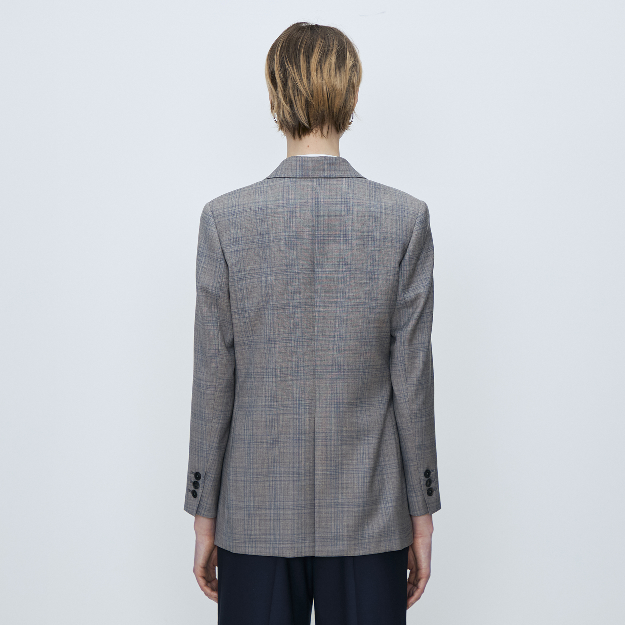 ZELANDER NATURAL STRETCH ダブルブレストジャケット