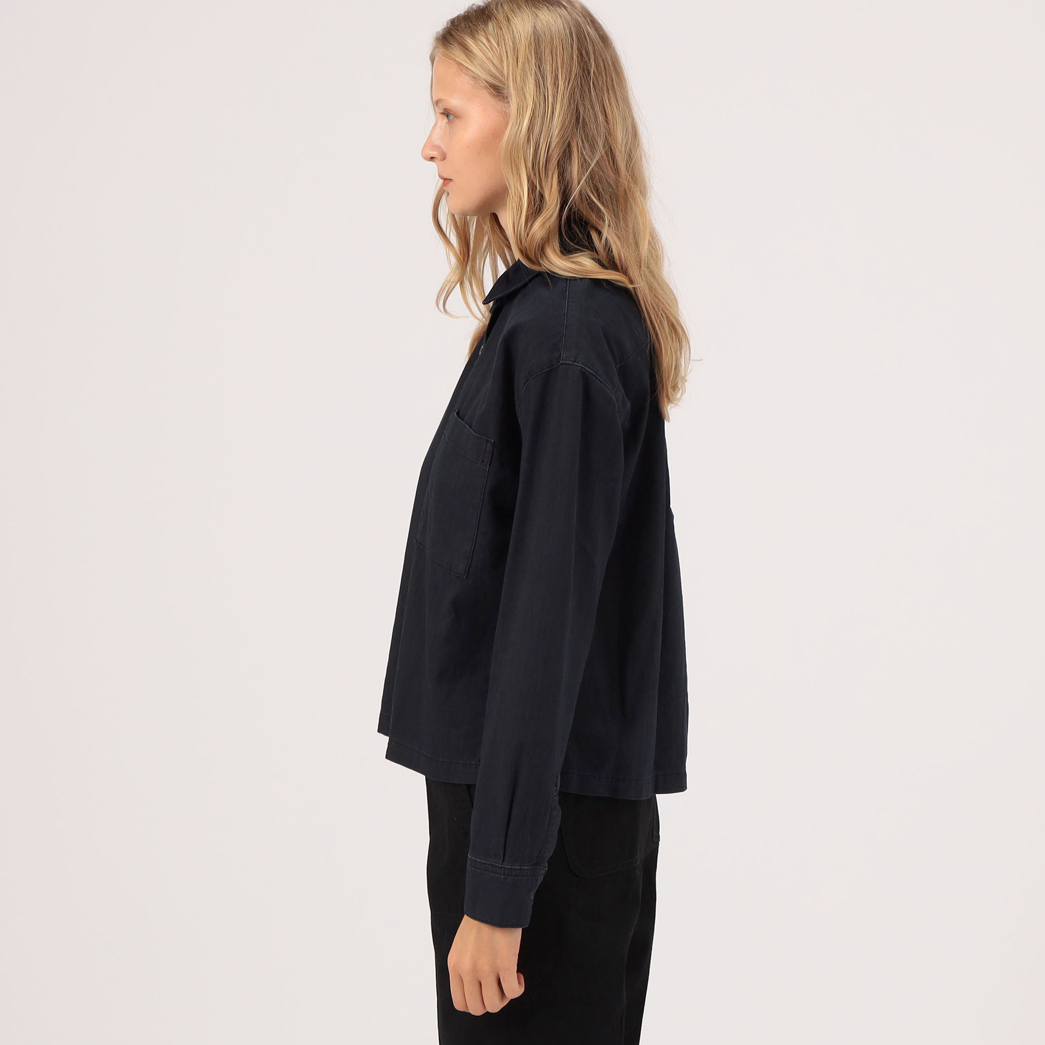 【JAMES PERSE】コットンコーデュロイ ボクシーシャツ WLWW3894 JAMES PERSE ブラウス シャツ コットンコーデュロイ ボクシー