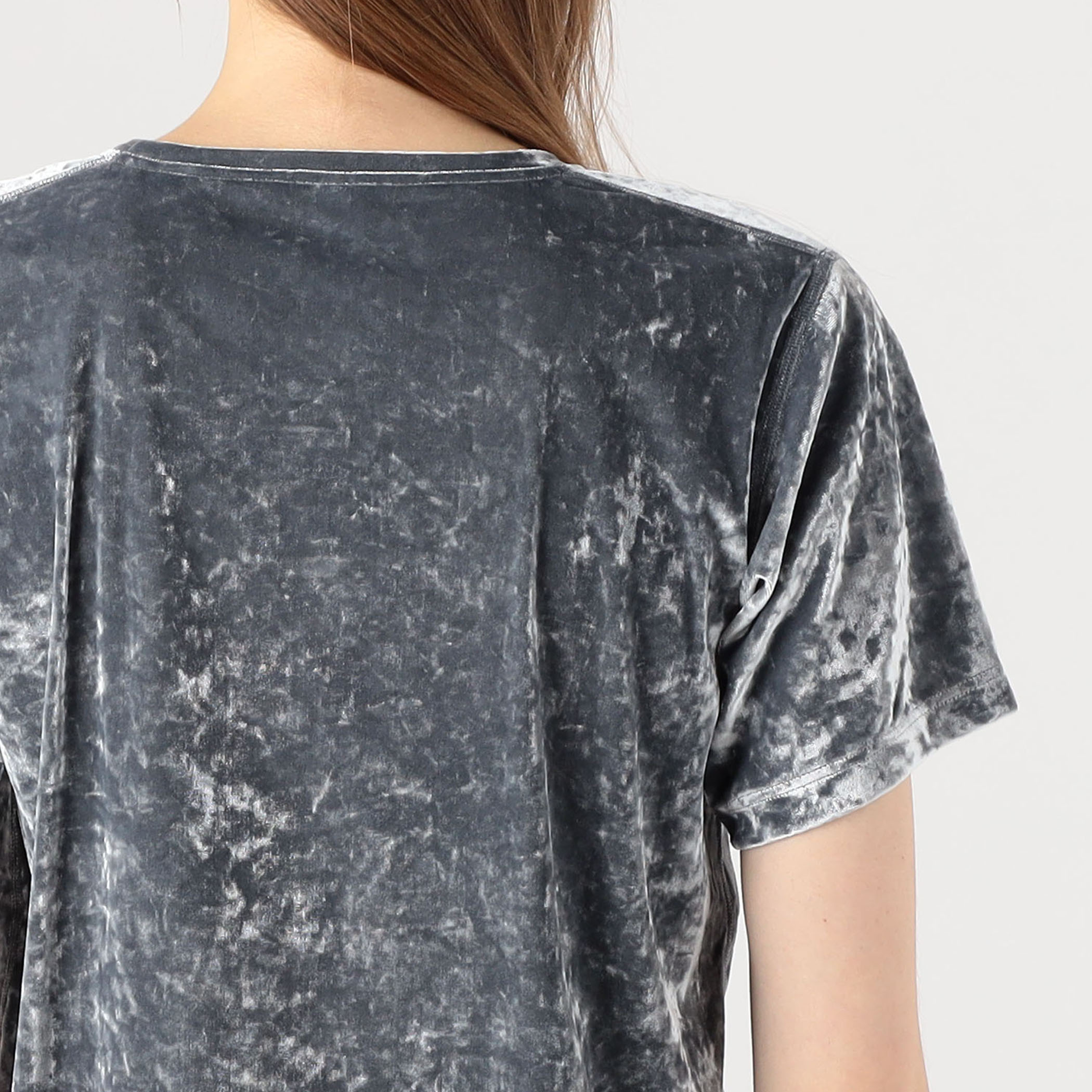 tシャツ Simone Wild HAMMERED VELVET T SHIRT レディース Hammered Velvet T-Shirt