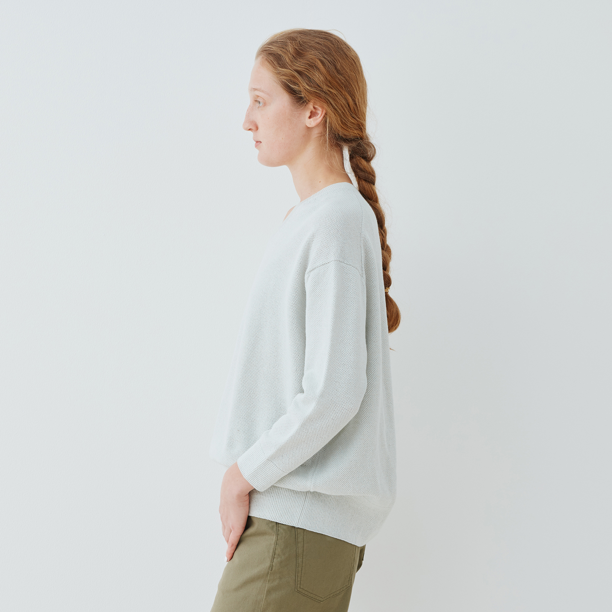 GALERIE VIE　ドライカノコ クルーネックプルオーバー ドライカノコ クルーネックプルオーバー | GALERIE VIE (Women