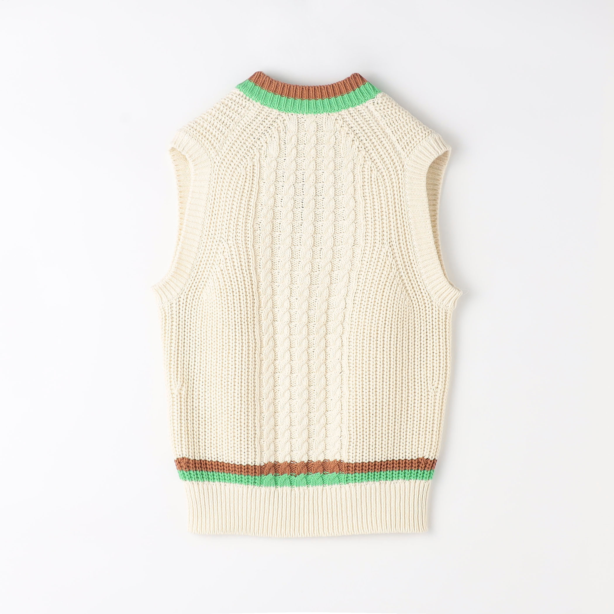 ペーパーコットン Vネックチルデンベスト｜トゥモローランド 公式通販