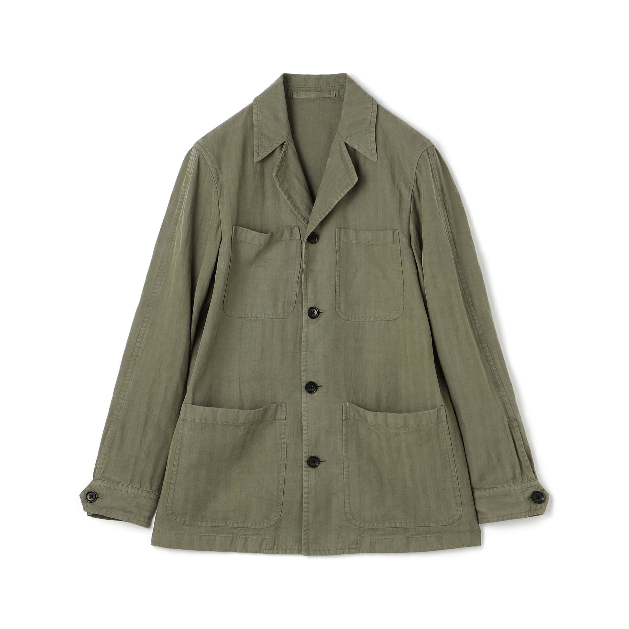 セルロースリネンコットン カバーオールジャケット SONDRIO