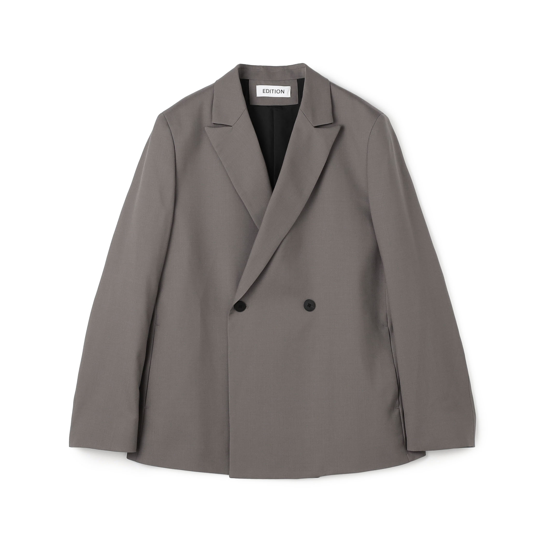 【WEB先行予約】Super120'sウォッシャブルウール ダブルブレストジャケット