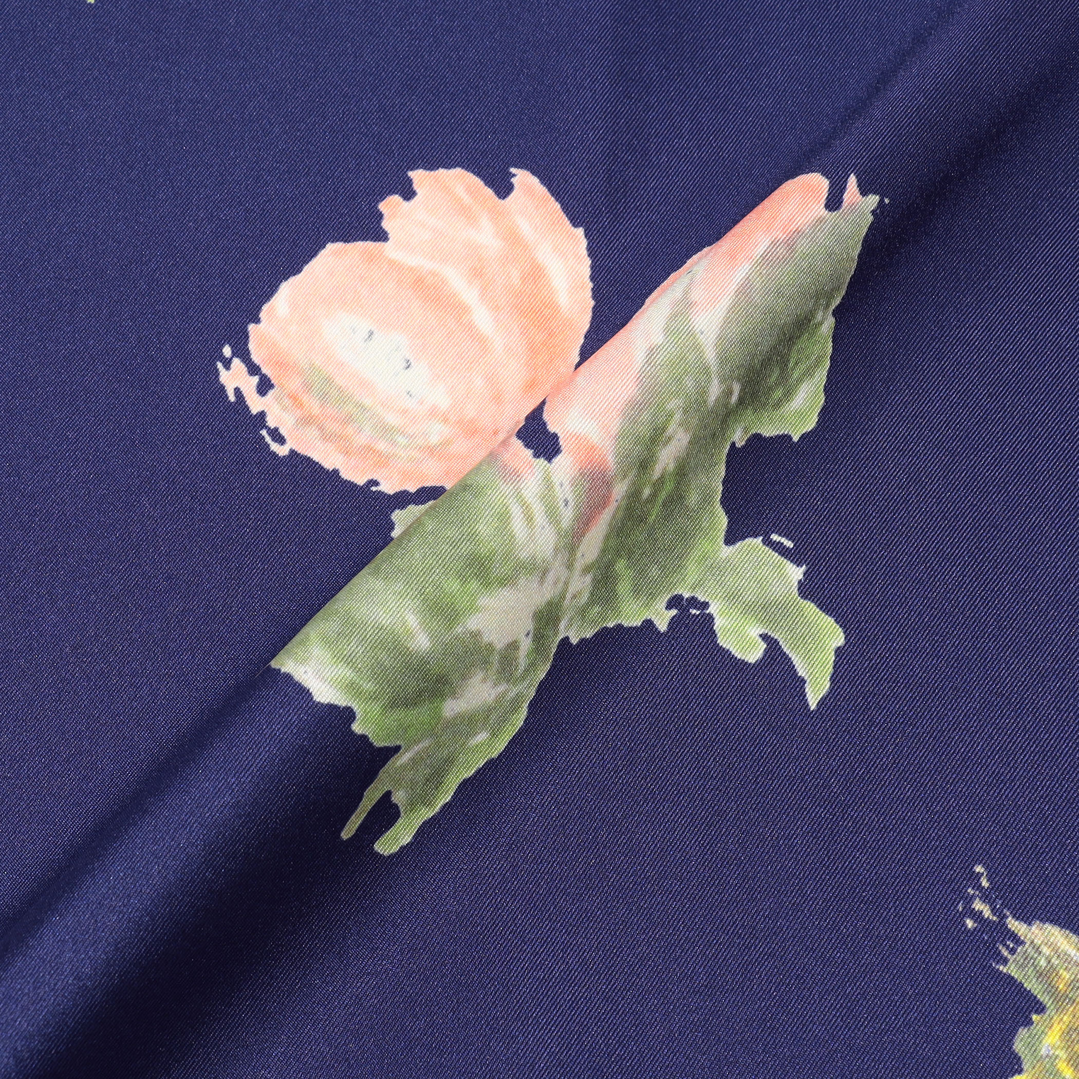 Atelier TOMORROWLAND PAINT FLOWER シルクスカーフ｜トゥモローランド