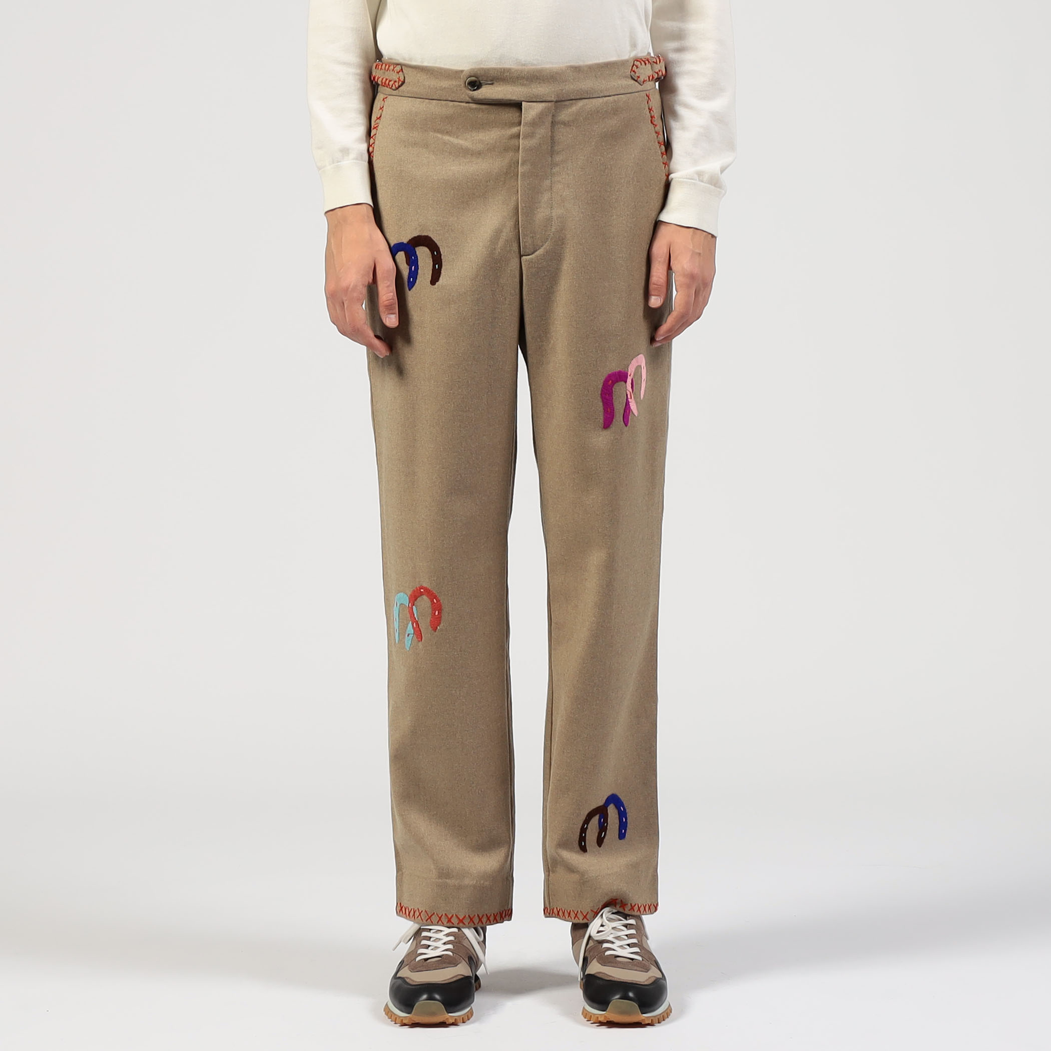 パンツ Bode Trousers Brown Gingerbread Trousers - Brown – BODE