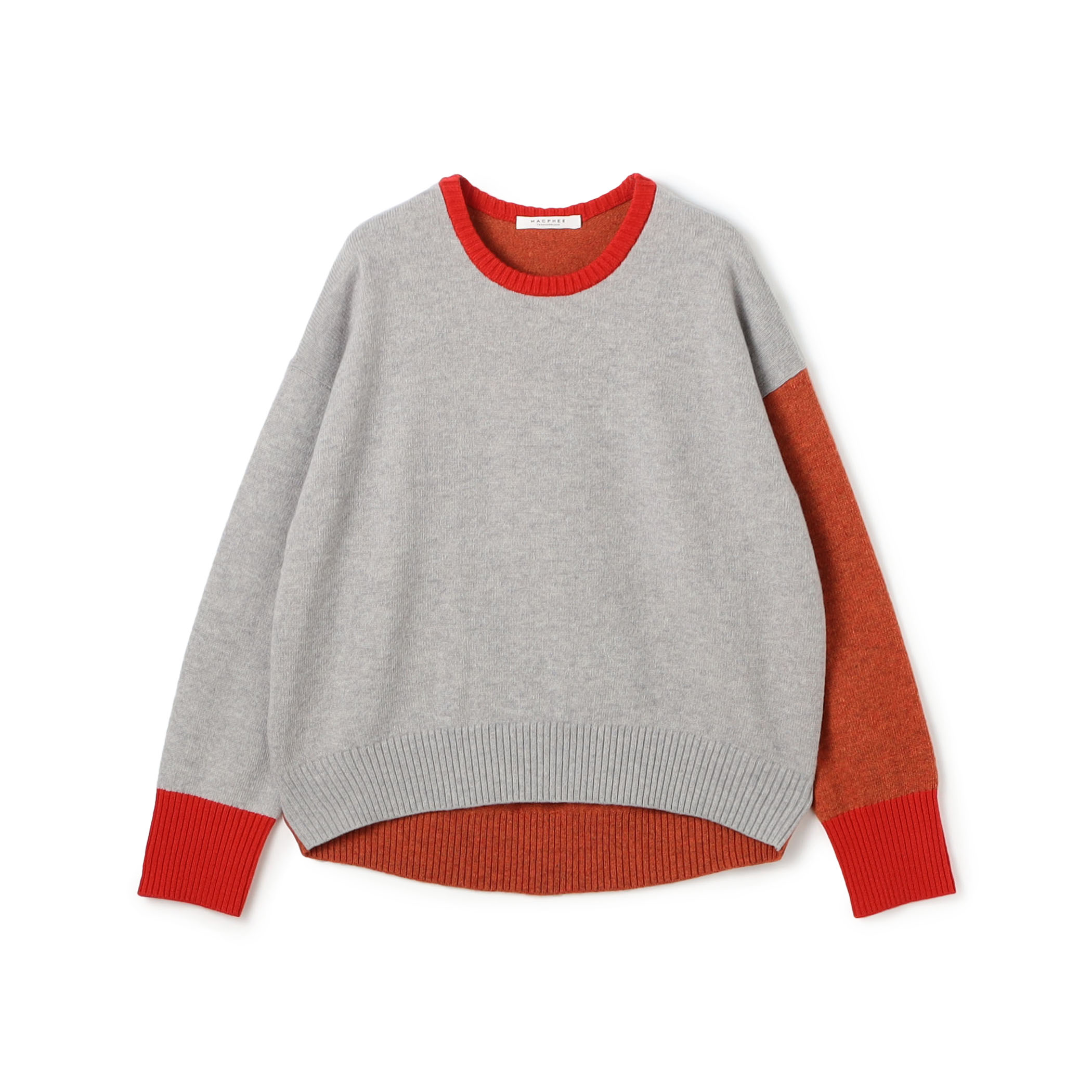 ■NZ LAMBS 9G クルーネックプルオーバー