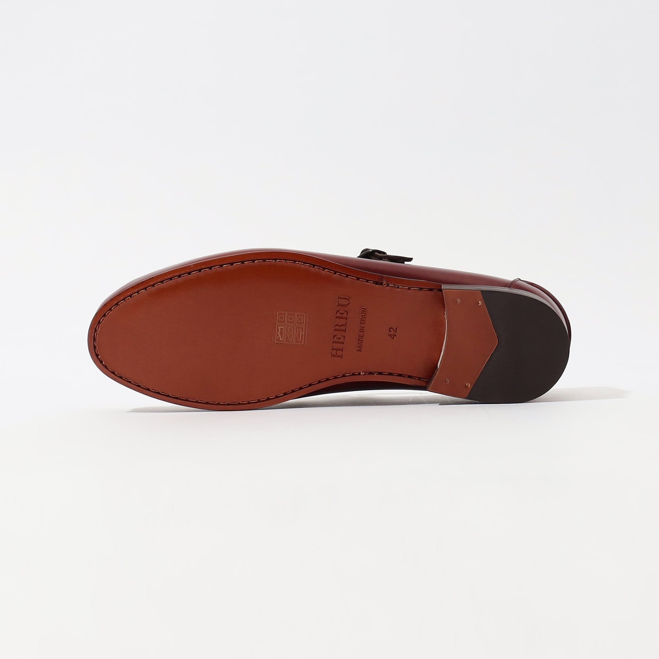 HEREU MAQUEDA Interwoven T-bar Loafer ストラップローファー