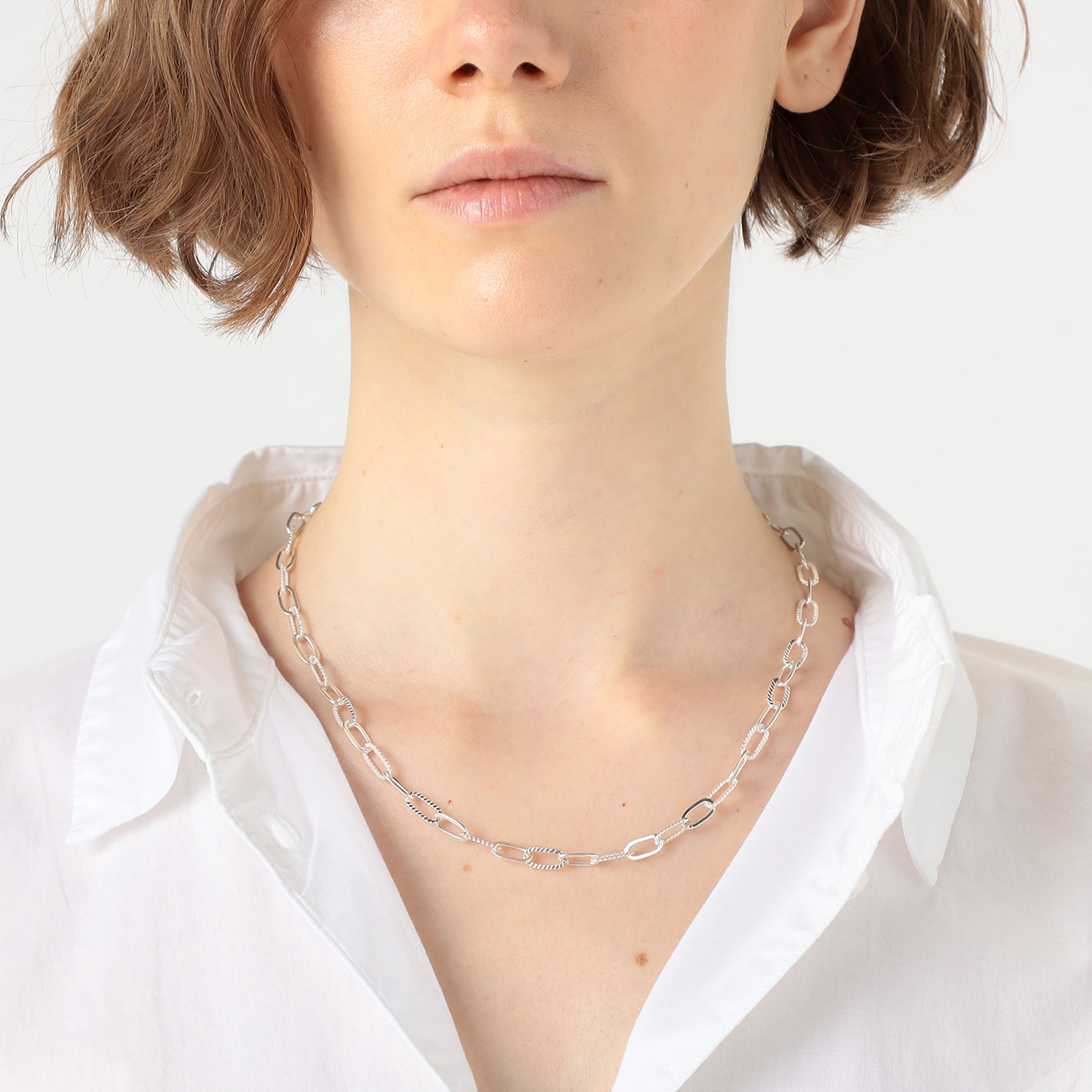 NINA&JULES Hooked Mix Paperclip ネックレス｜トゥモローランド 公式通販