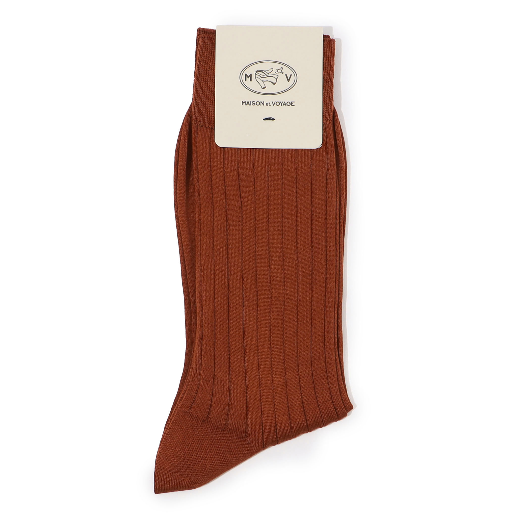 MAISON et VOYAGE マーセライズドコットン ソックス
