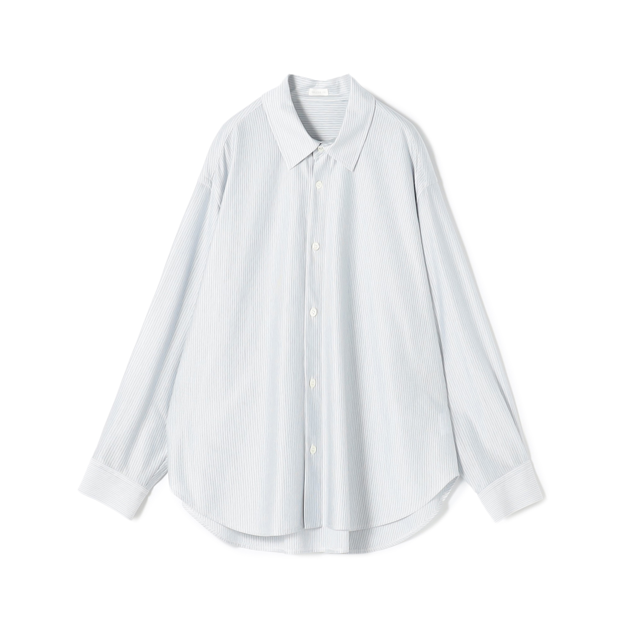 シルキーコットン ショートレングスシャツ