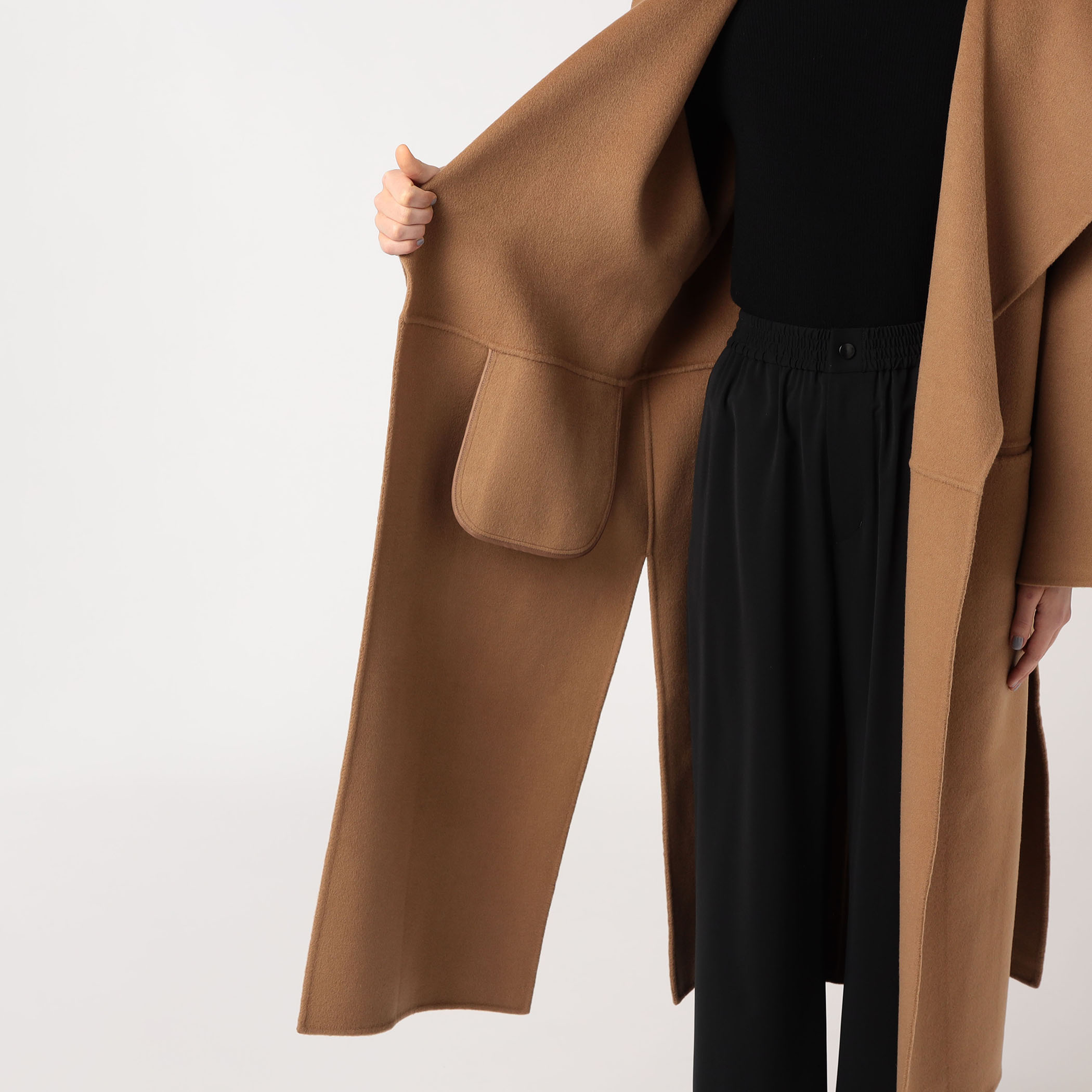 【Toteme】シグネチャー ジップアップ ジャケット TOTEME Signeture Coat｜トゥモローランド 公式通販