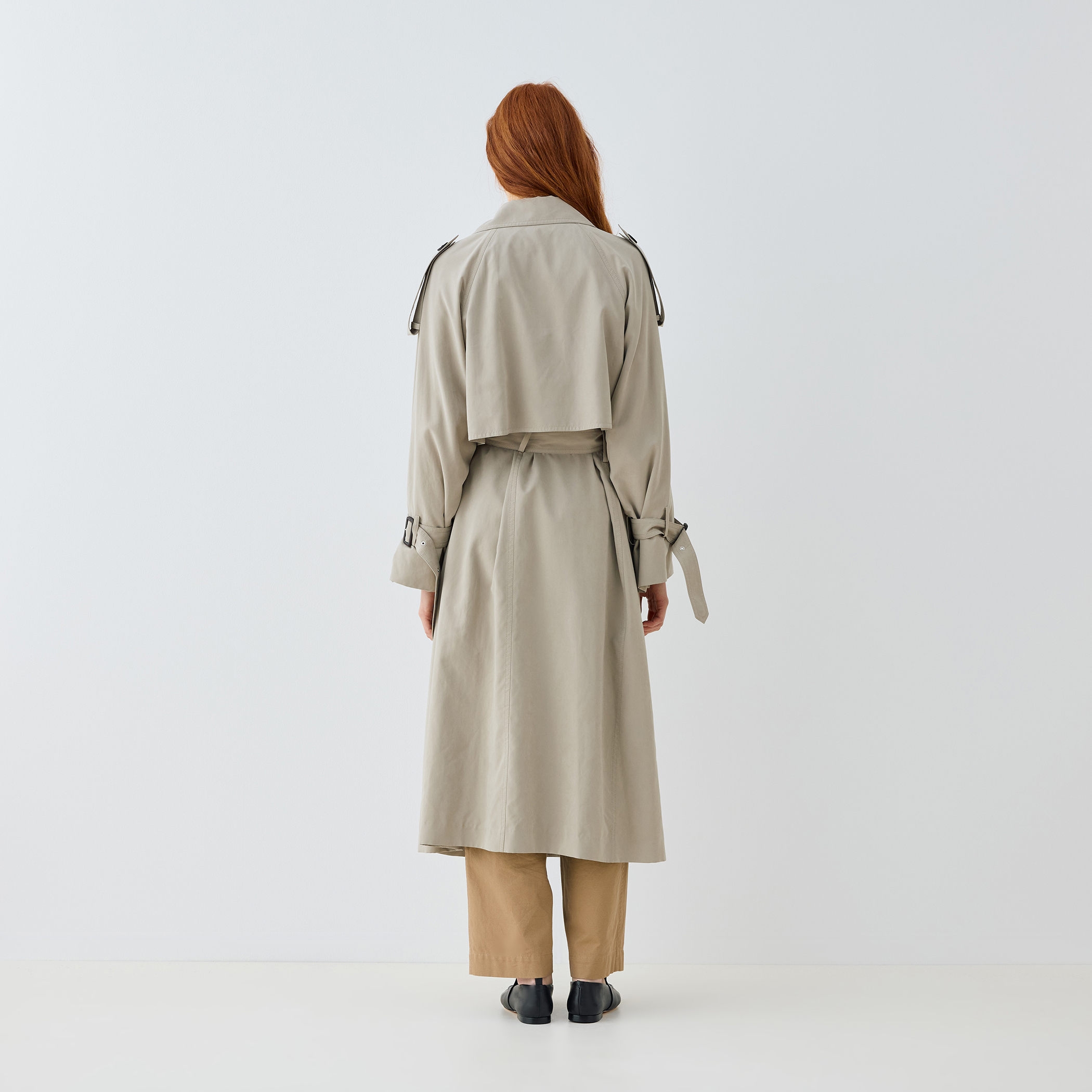 ピーチクロス オーバートレンチコート｜トゥモローランド 公式通販