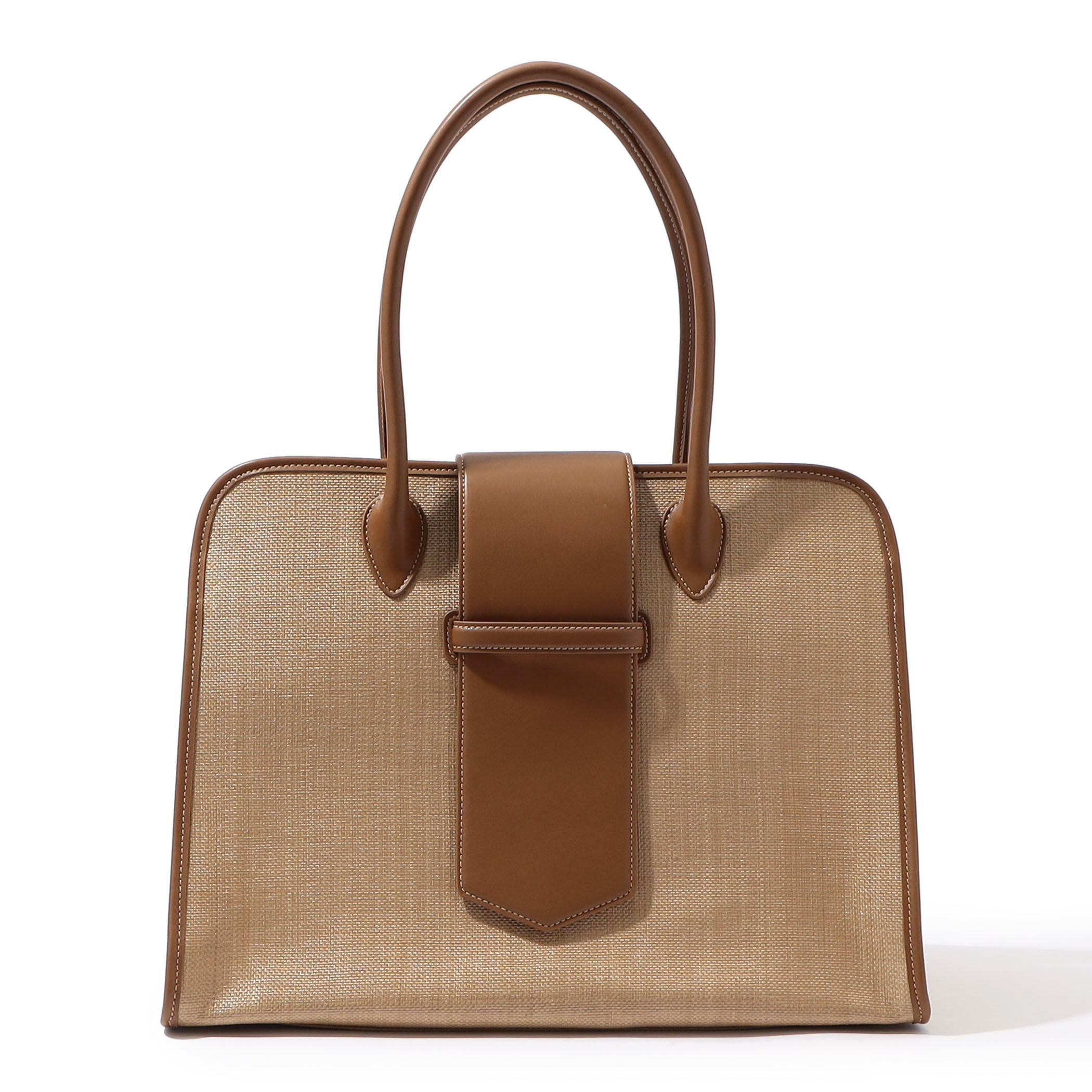 L'Avenir レザーコンビ 2wayボストンバッグ｜トゥモローランド 公式通販