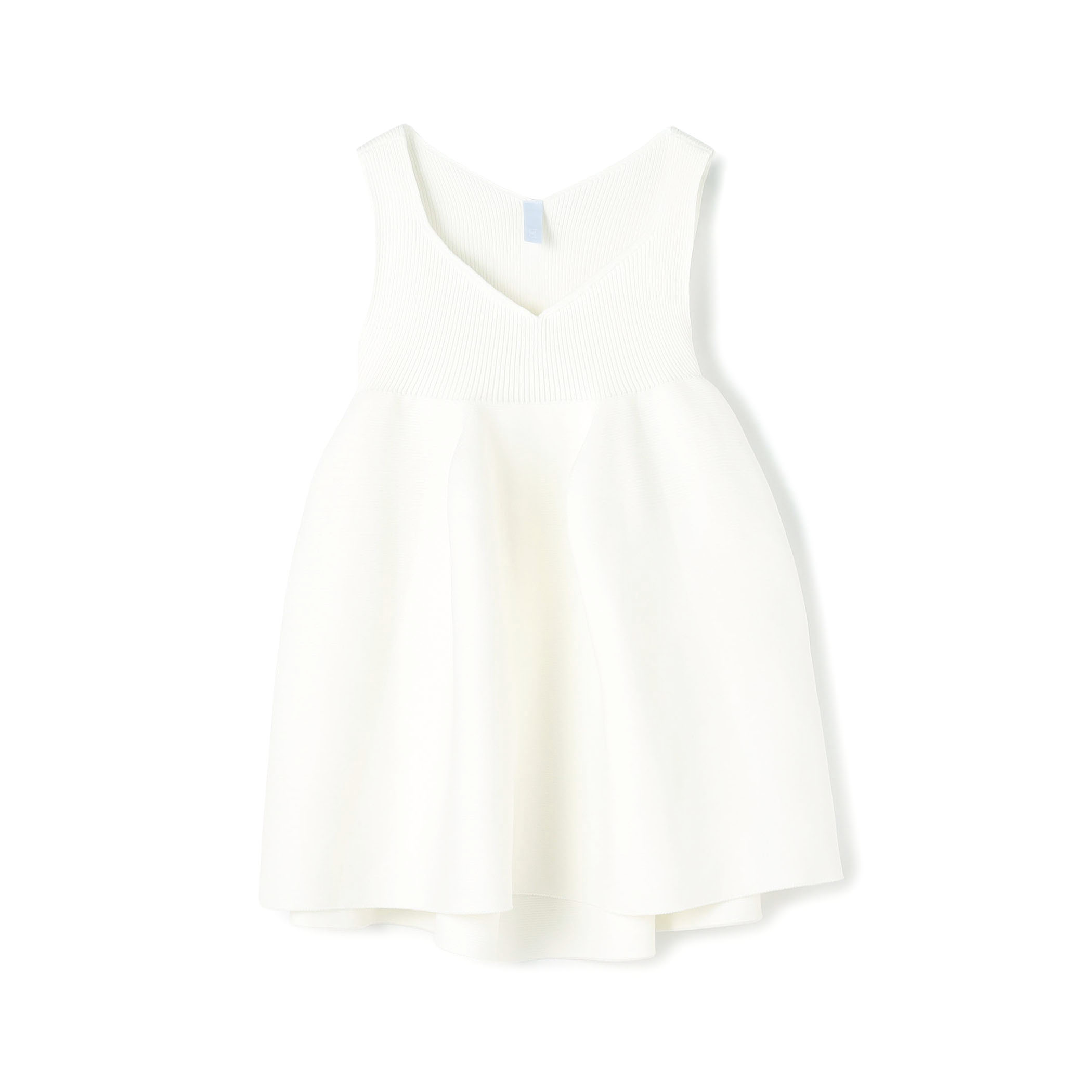 CFCL POTTERY SLEEVELESS BUST FLARE TOP