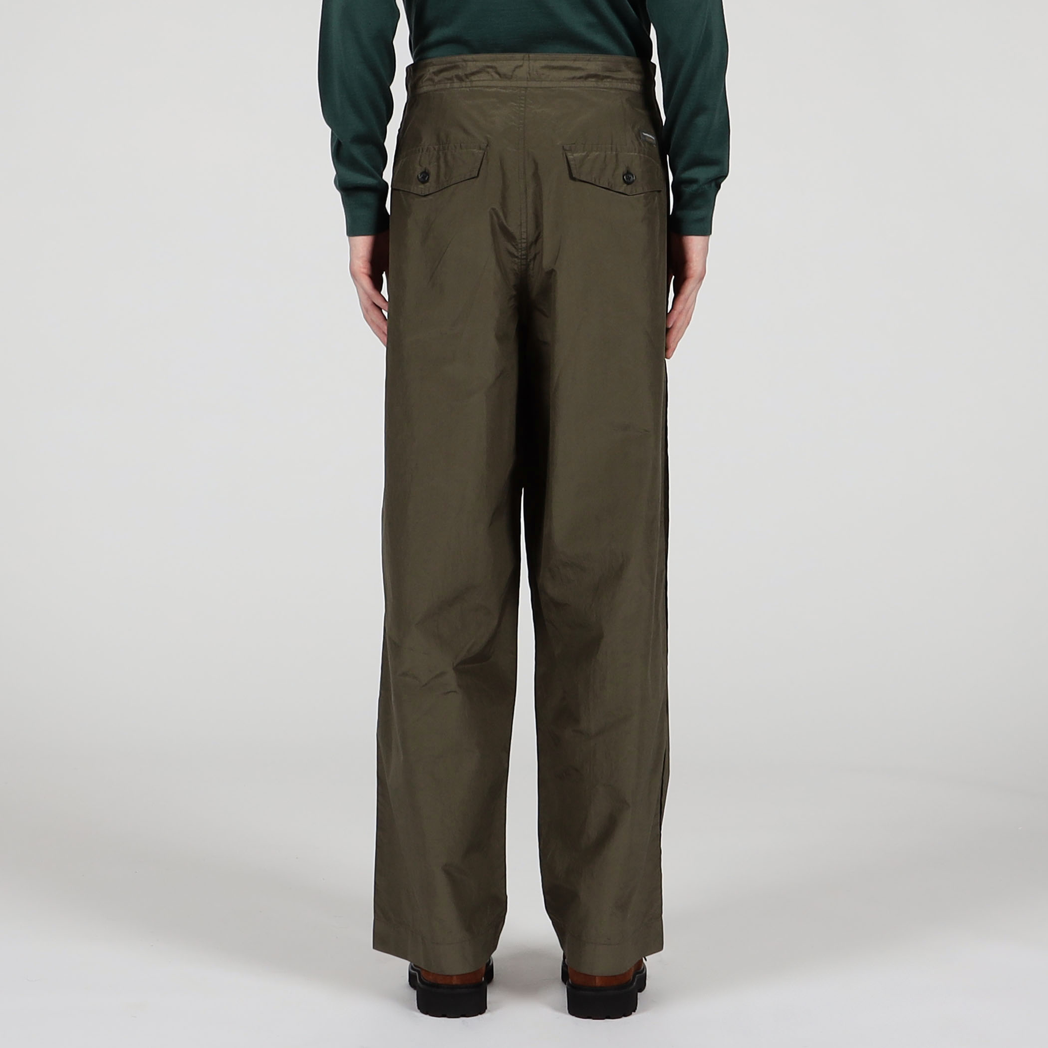 JURGEN LEHL シルクコットン イージーパンツ ヨーガンレール JURGEN LEHL イージー パンツ シルク混 L