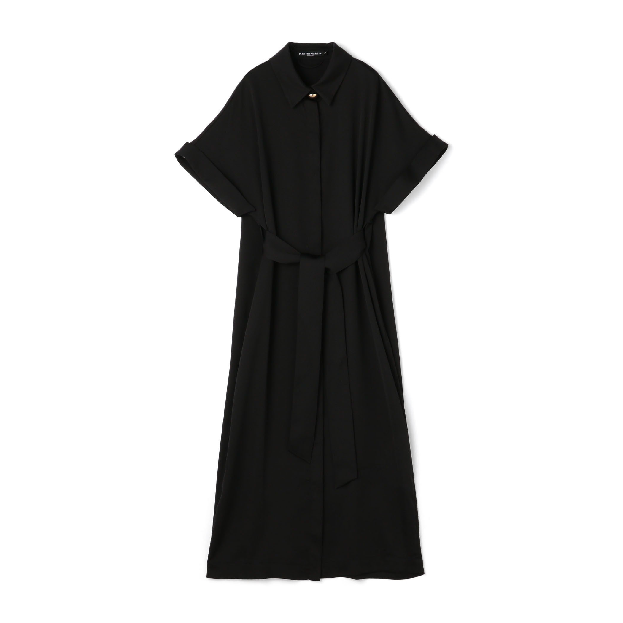 MARTIN MARTIN Robe Constance ハーフスリーブシャツドレス