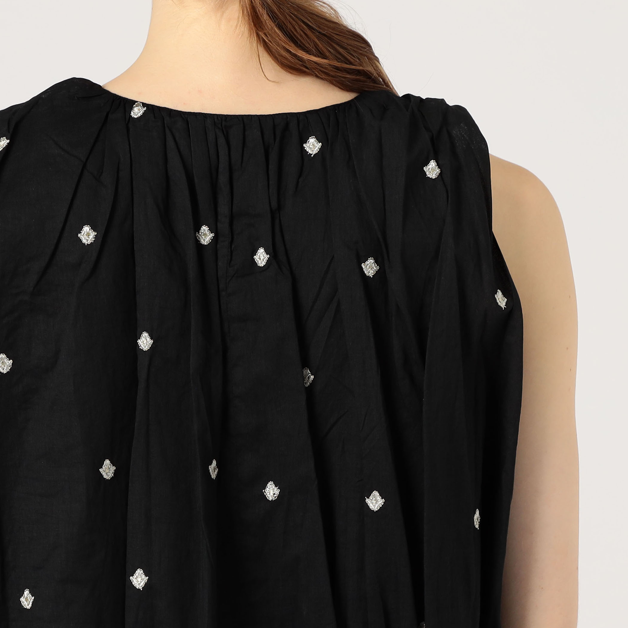 ne Quittez pas ダブルガーゼギャザーシャツ ne Quittez pas ダブルガーゼギャザーシャツ ne Quittez pas