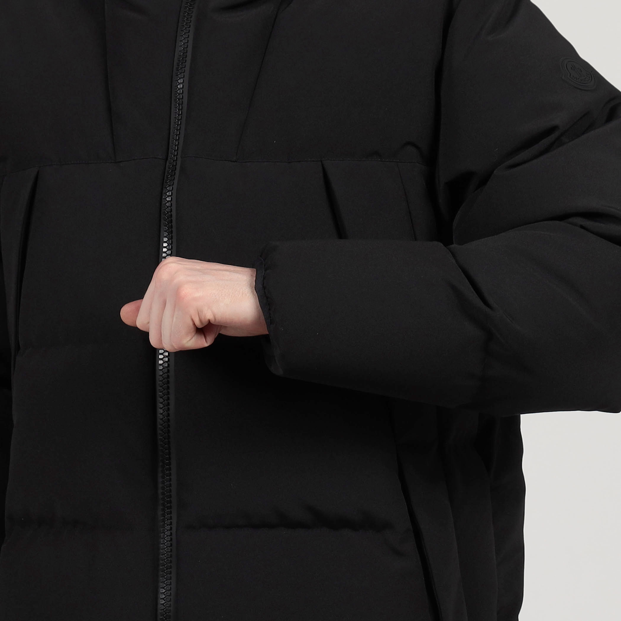 MONCLER VALMARON JACKET ポリエステルコットン ダウンジャケット
