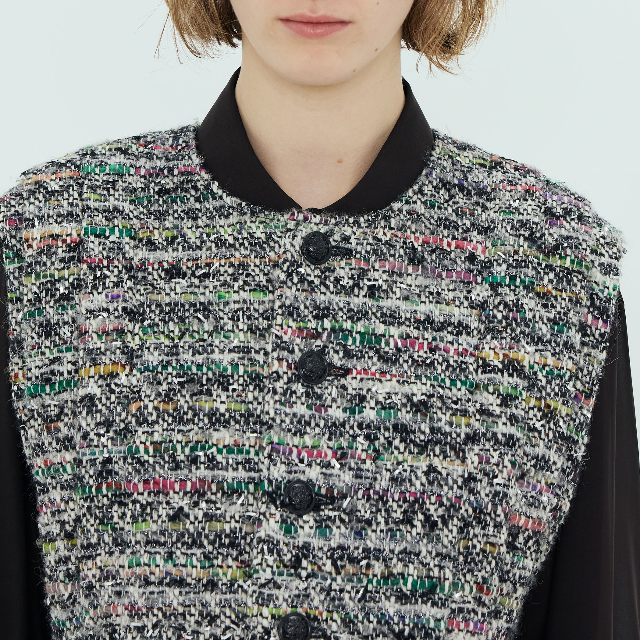 トゥモローランド　ジレ ツイードショートジレ｜トゥモローランド 公式通販