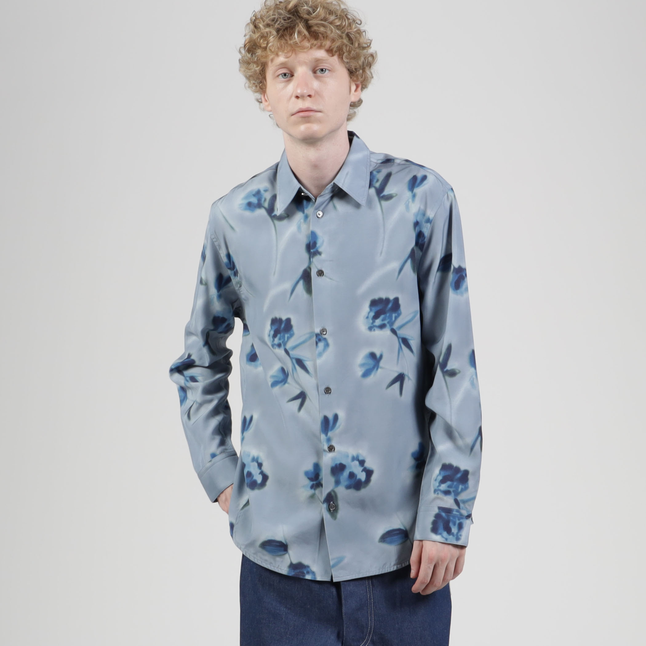 ☆OAMC☆ Oversized Flora T-shirt 長袖 Tシャツ 正規品 お早めに！☆OAMC☆オーエーエムシー/ Oversized Flora T-shirt