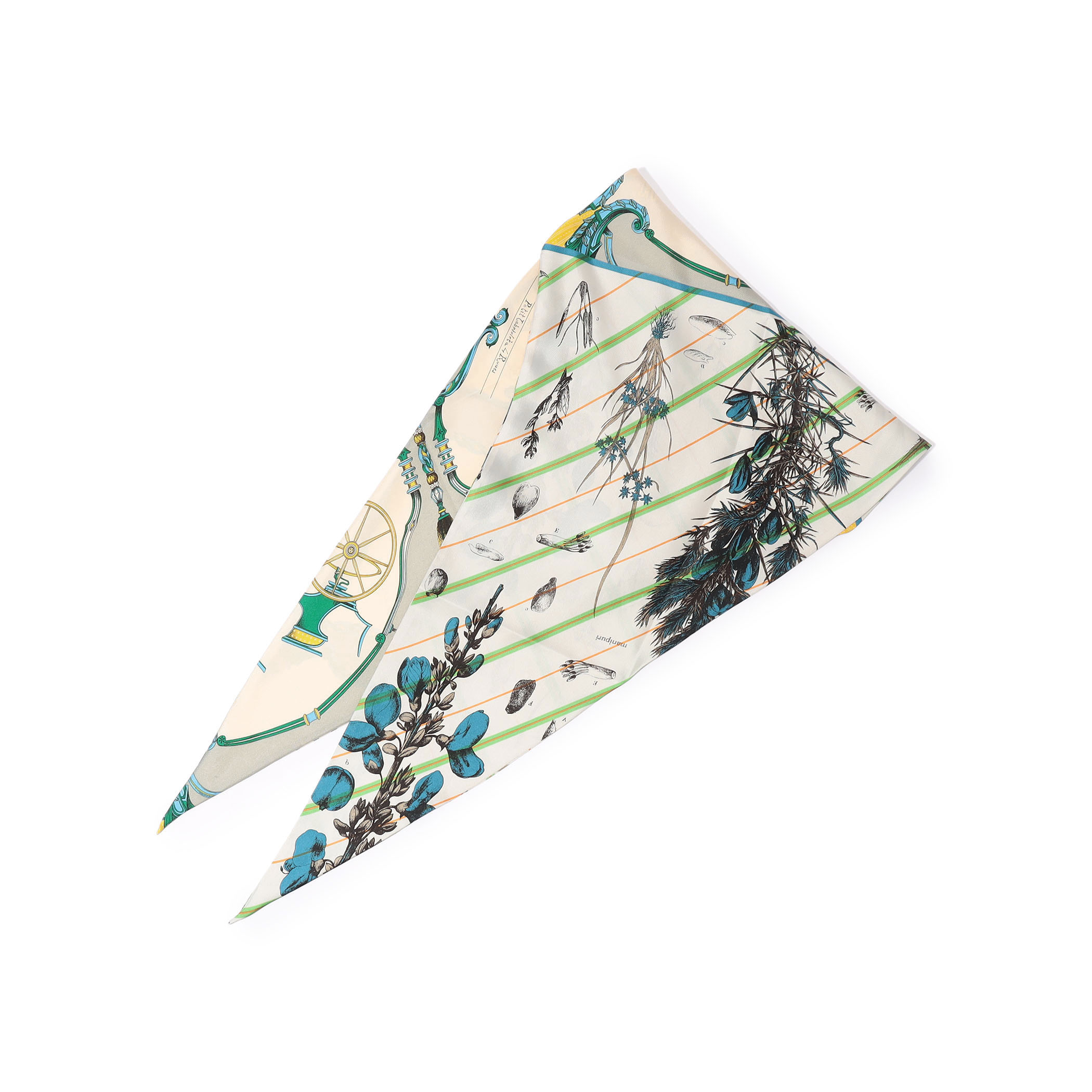 manipuri CARRIAGE シルクスカーフ