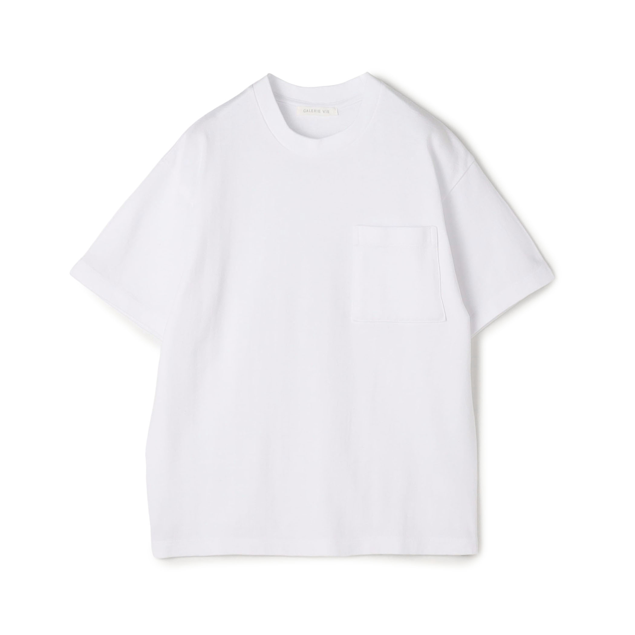 コットン吊り天竺 ハーフスリーブプルオーバー