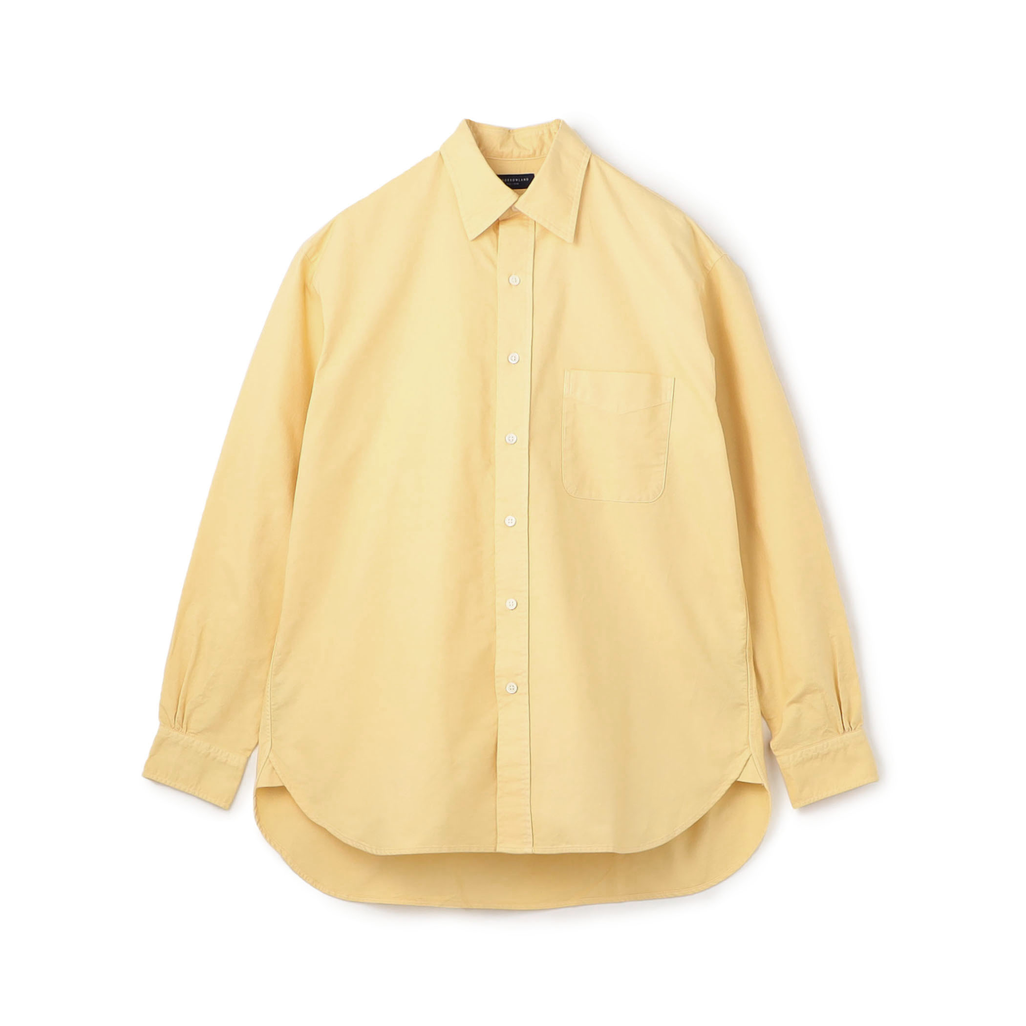 スーピマコットン オックスフォード ロングスリーブシャツ ALBIATE