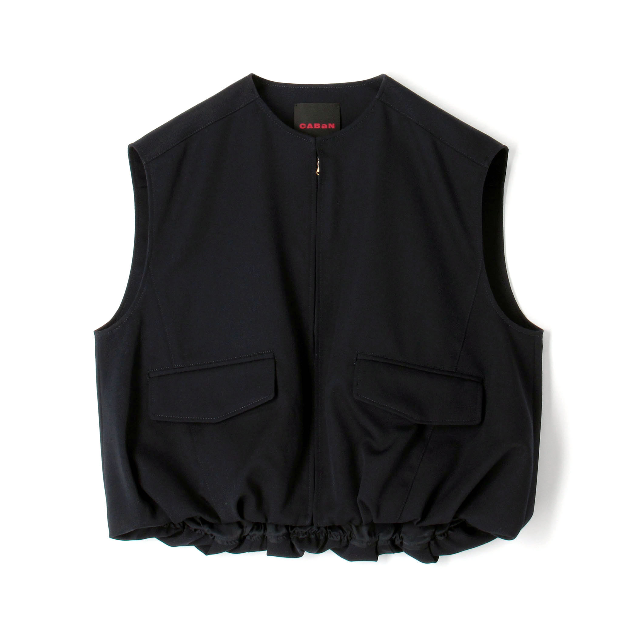 ウールギャバジン バルーンジレ