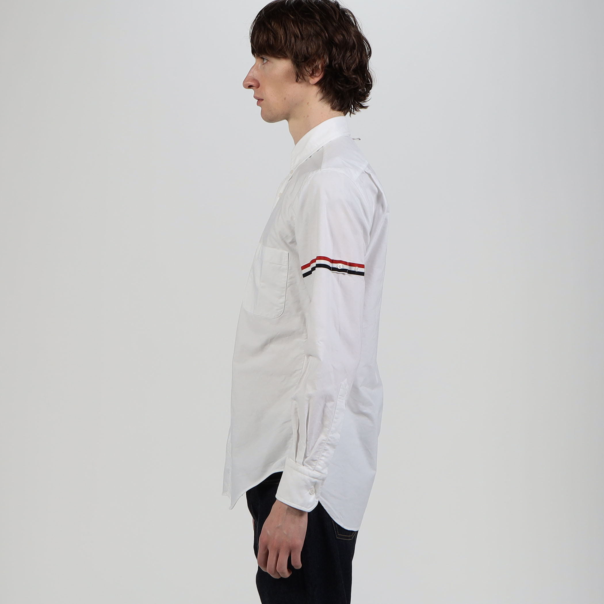 Thom Browne グレー 長袖カットソー 【Size 2】 トム・ブラウン THOM BROWNE Tシャツ カットソー ロングスリーブ